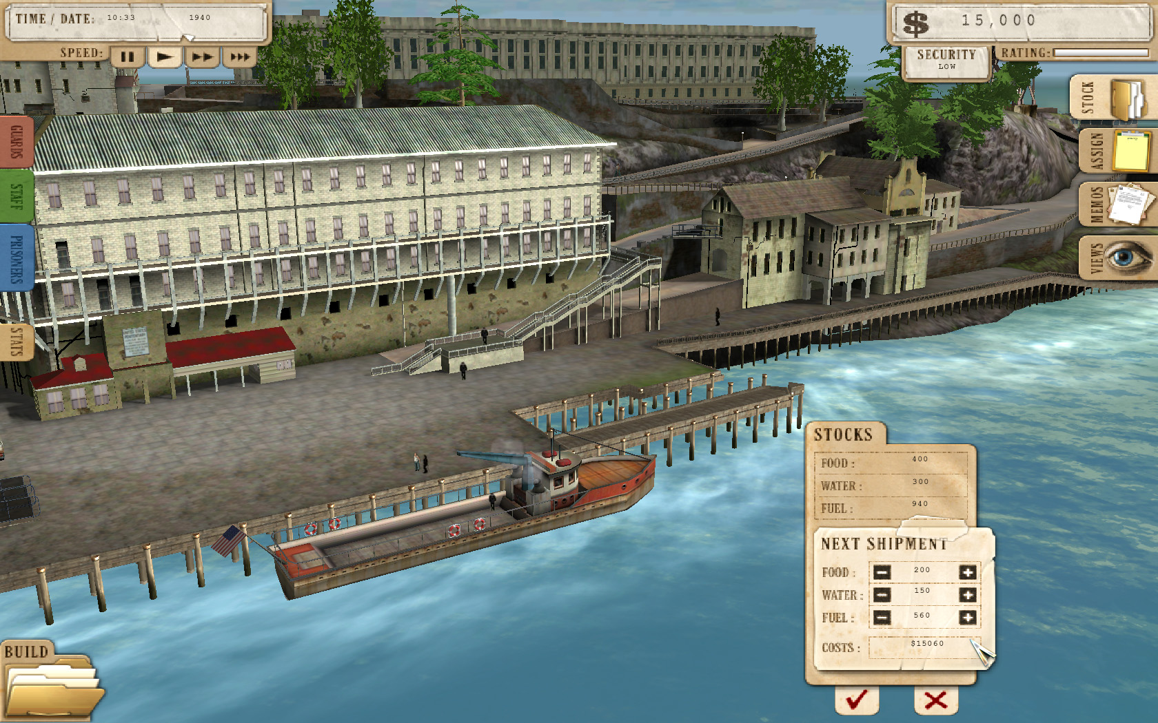 Prison Tycoon Alcatraz screenshot 1