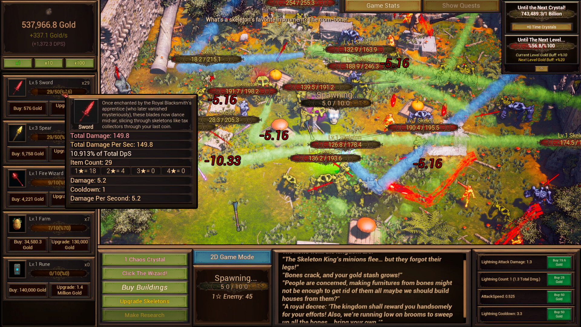 Kill The Skeletons screenshot 4
