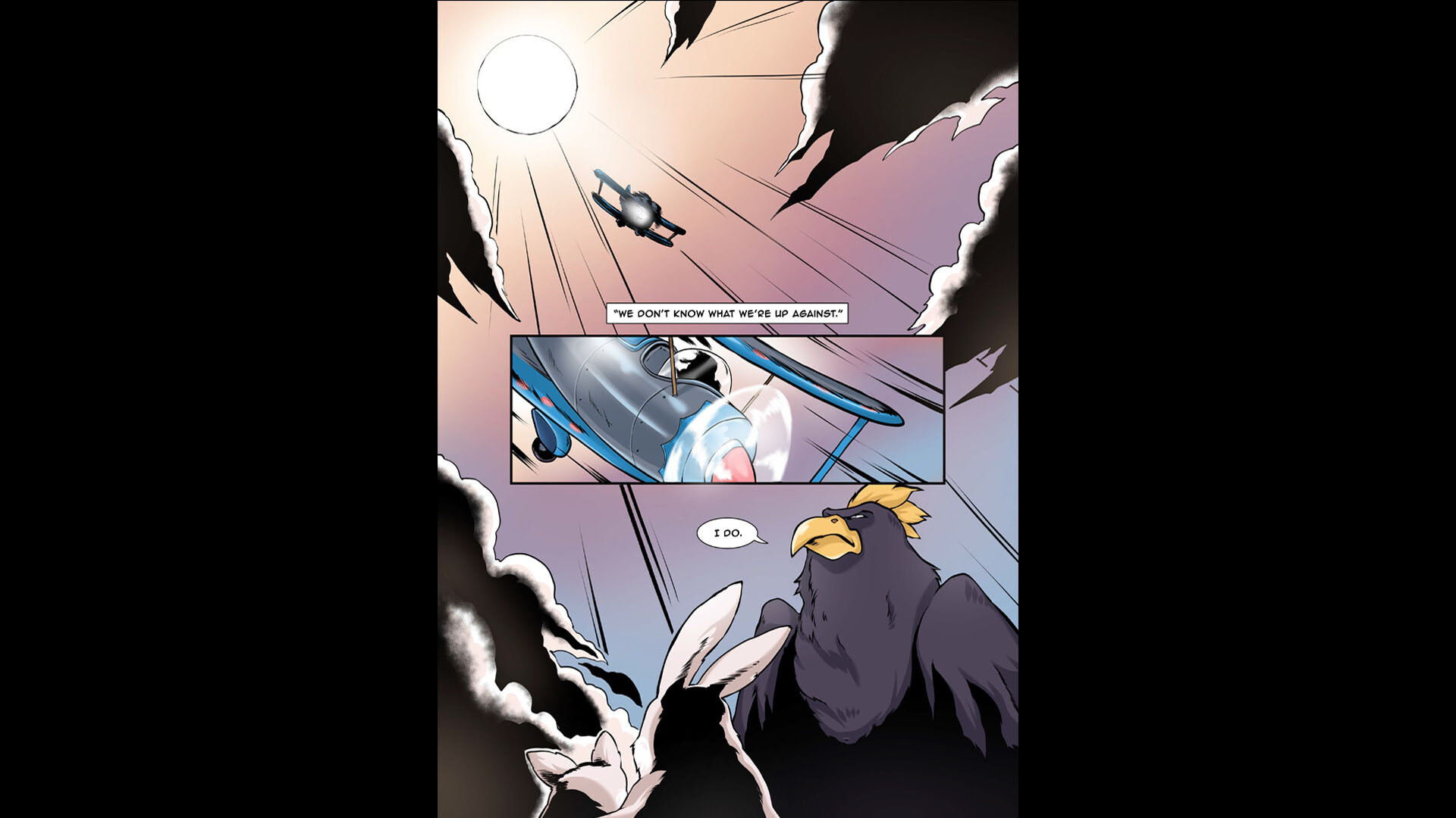 Air Hares: Floppy Flights of Fancy - Digital Comic Book screenshot 4