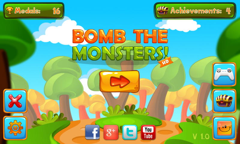 Bomb The Monsters! screenshot 1
