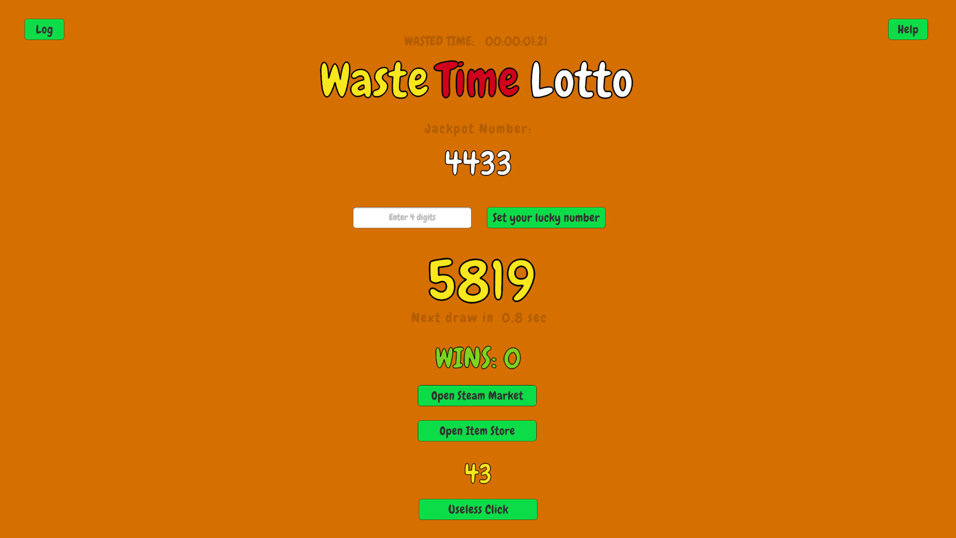 Waste Time Lotto screenshot 2