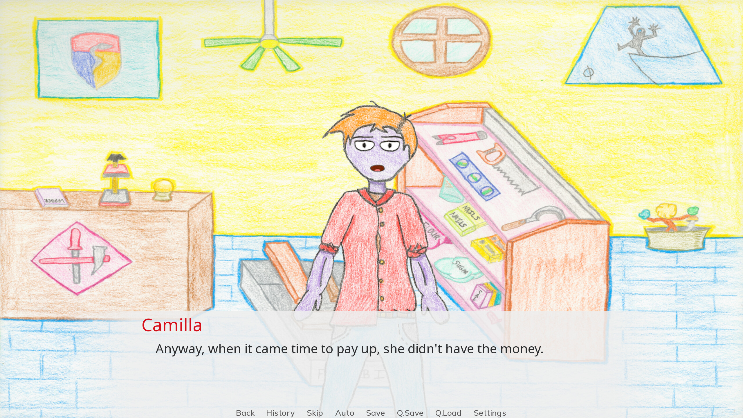 Murder in Crayontopia screenshot 7