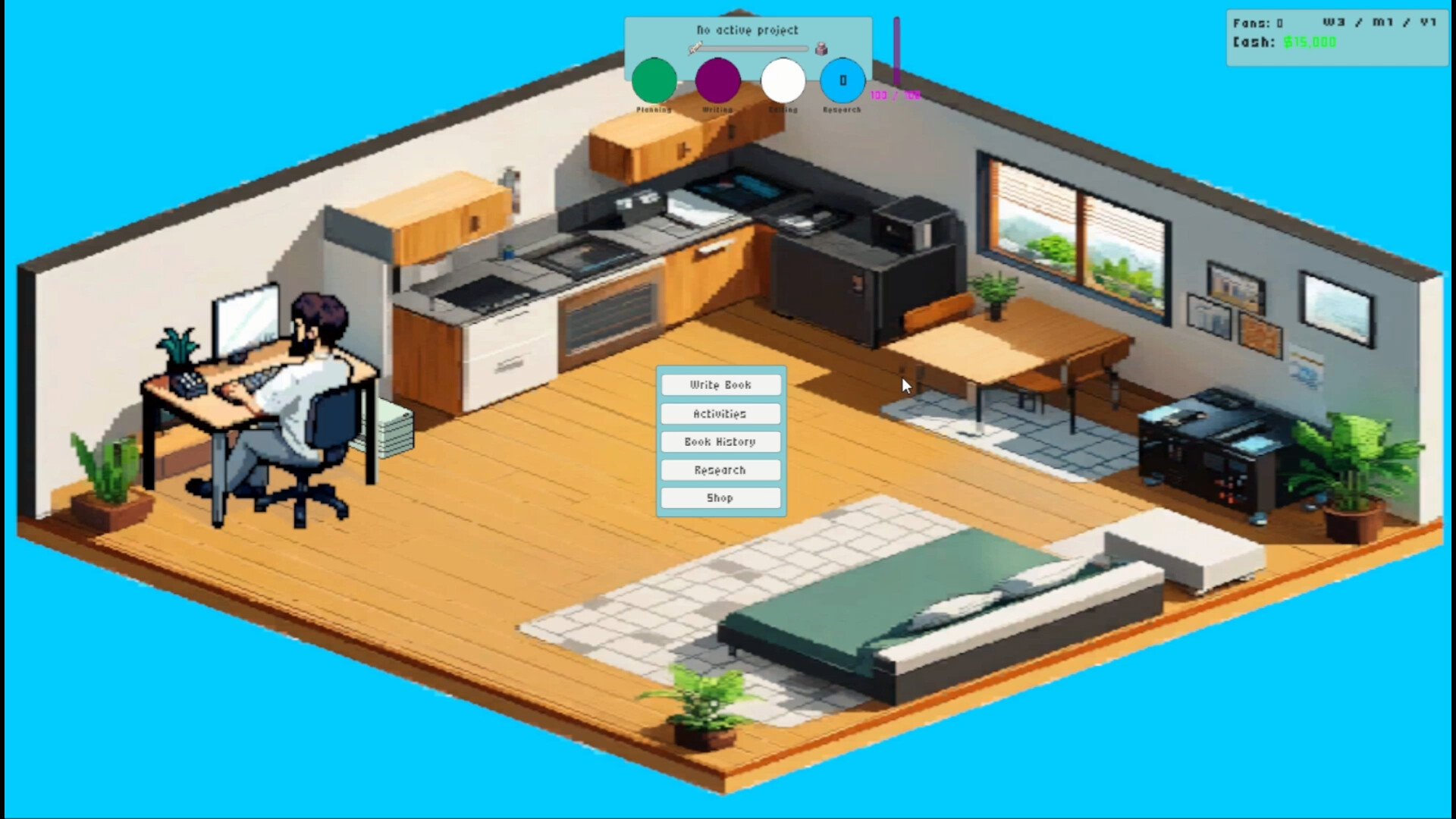 Writer Tycoon screenshot 1