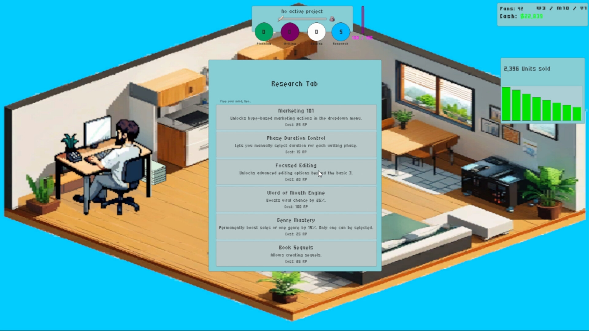 Writer Tycoon screenshot 5