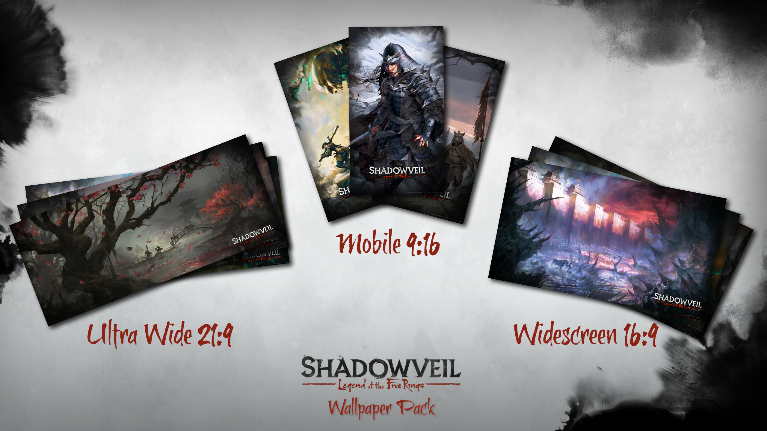 Shadowveil: Legend of the Five Rings - Wallpaper Pack screenshot 1