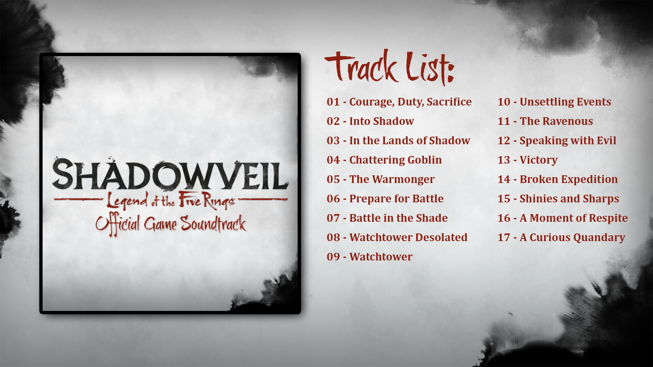 Shadowveil: Legend of The Five Rings - Soundtrack screenshot 1