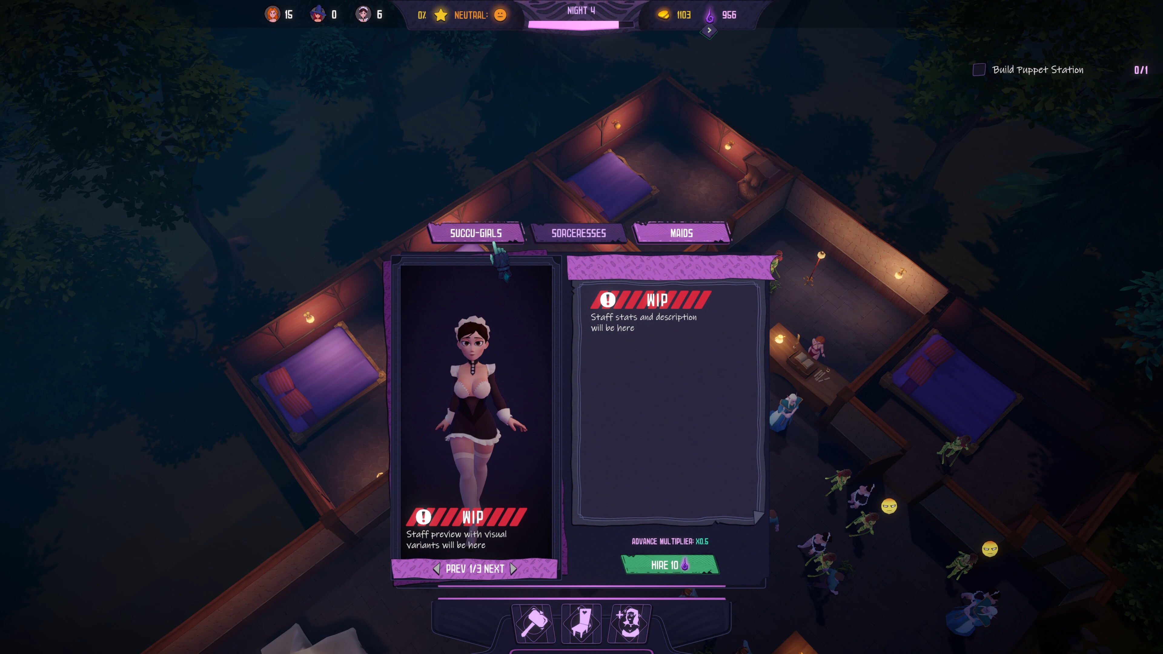 Fantasy Brothel Manager screenshot 9