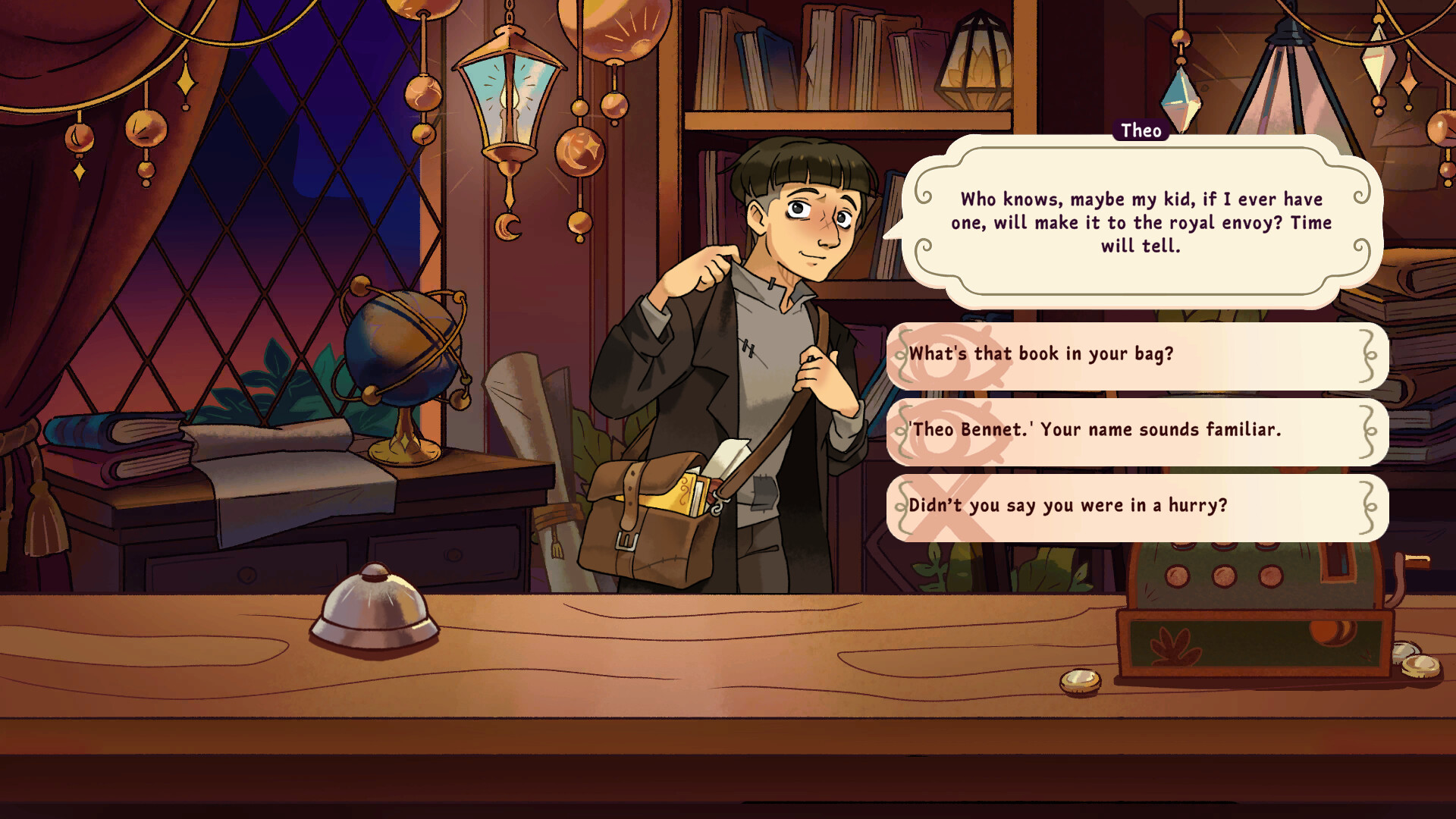Bookbinding Dark Cozy Sim Build 24391453 gameplay screenshot 2
