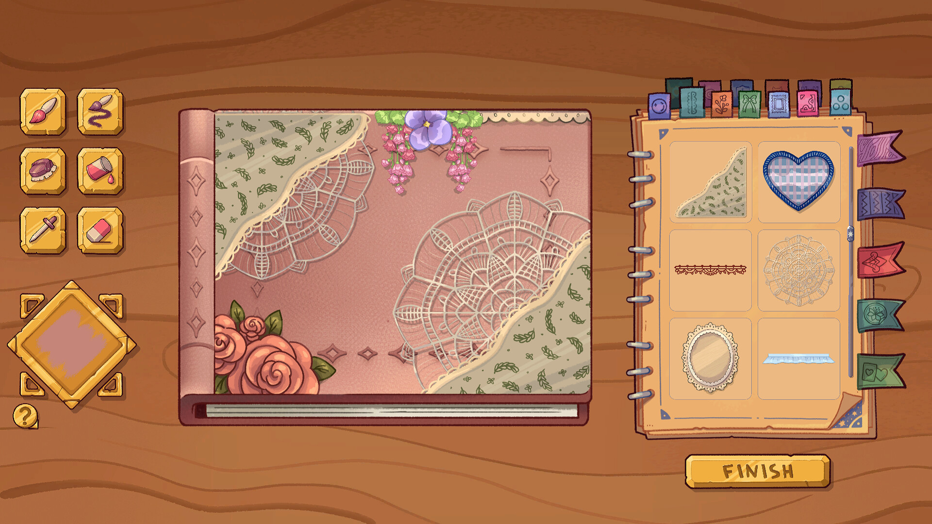 Bookbinding – Dark Cozy Sim screenshot 6
