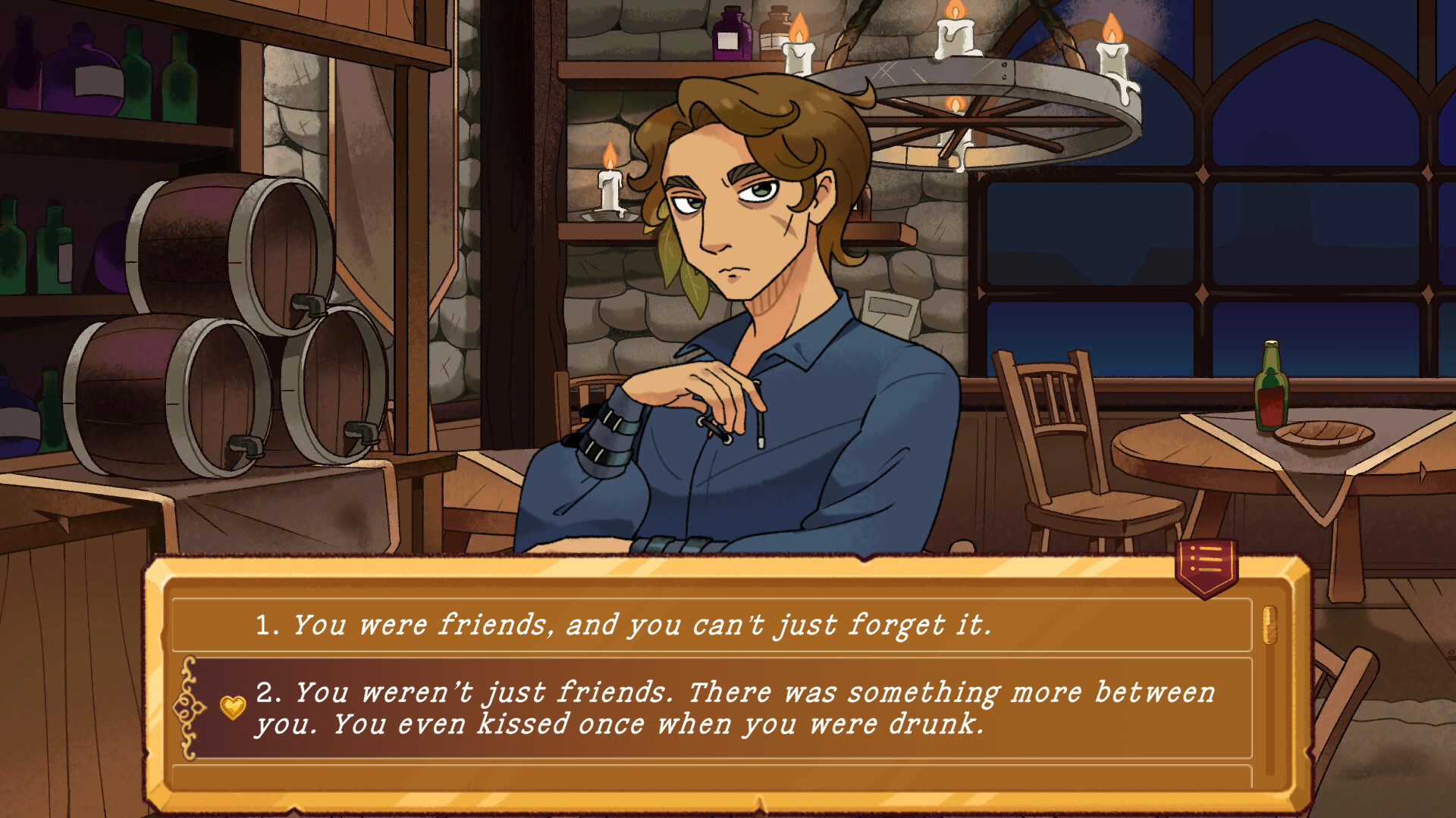 Bookbinding – Dark Cozy Sim screenshot 3