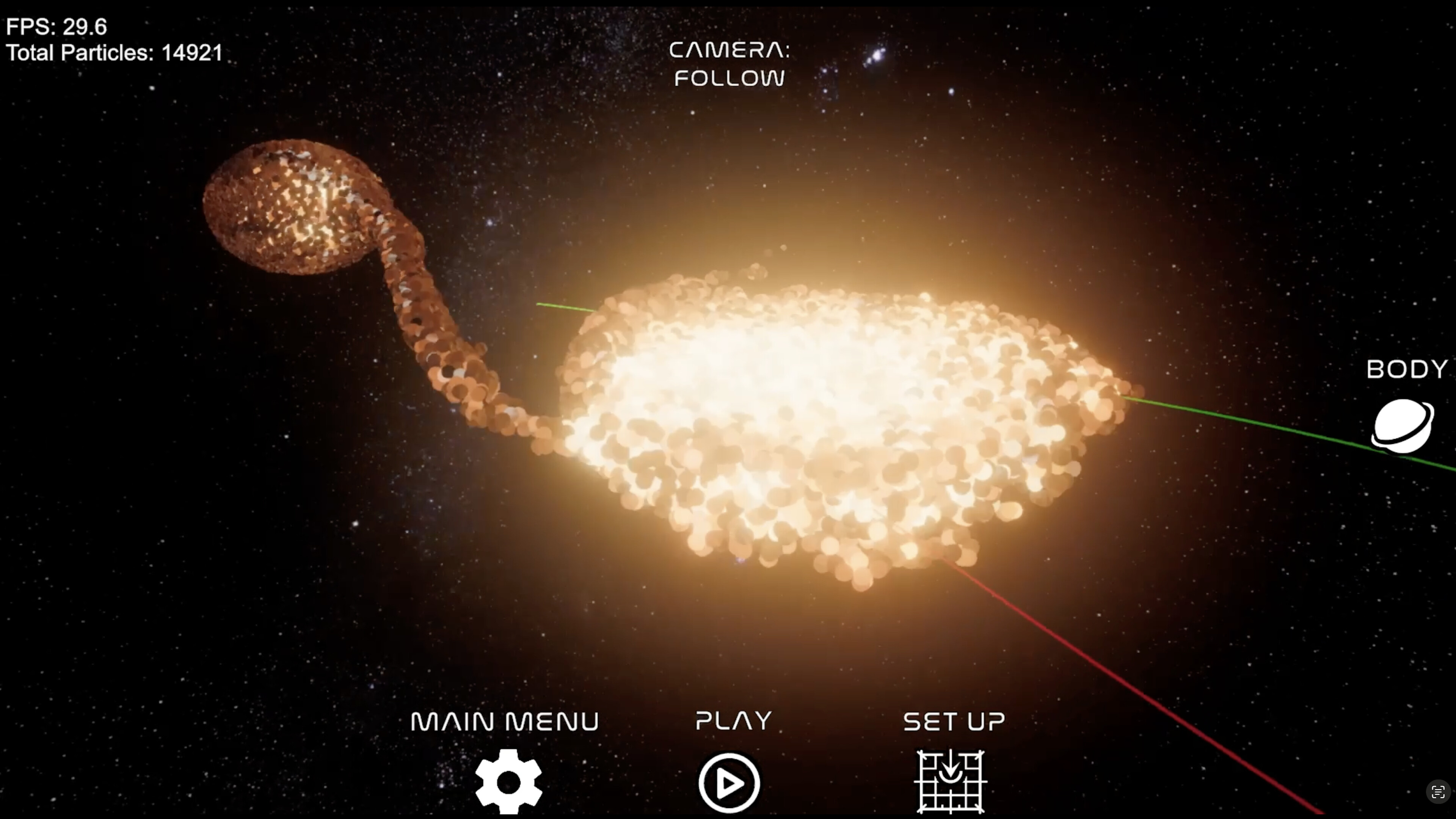 Space Crash Simulator screenshot 3