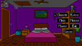 The doll in the bedroom has become creepy and has a knife. The player has opened a report menu and is about to report the anomaly as evil.
