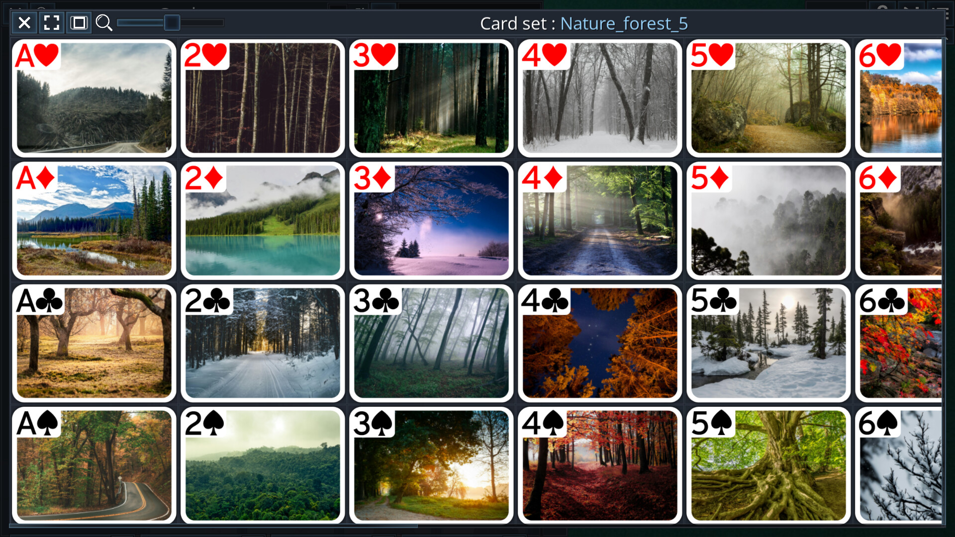 Free Solitaire - Nature screenshot 12