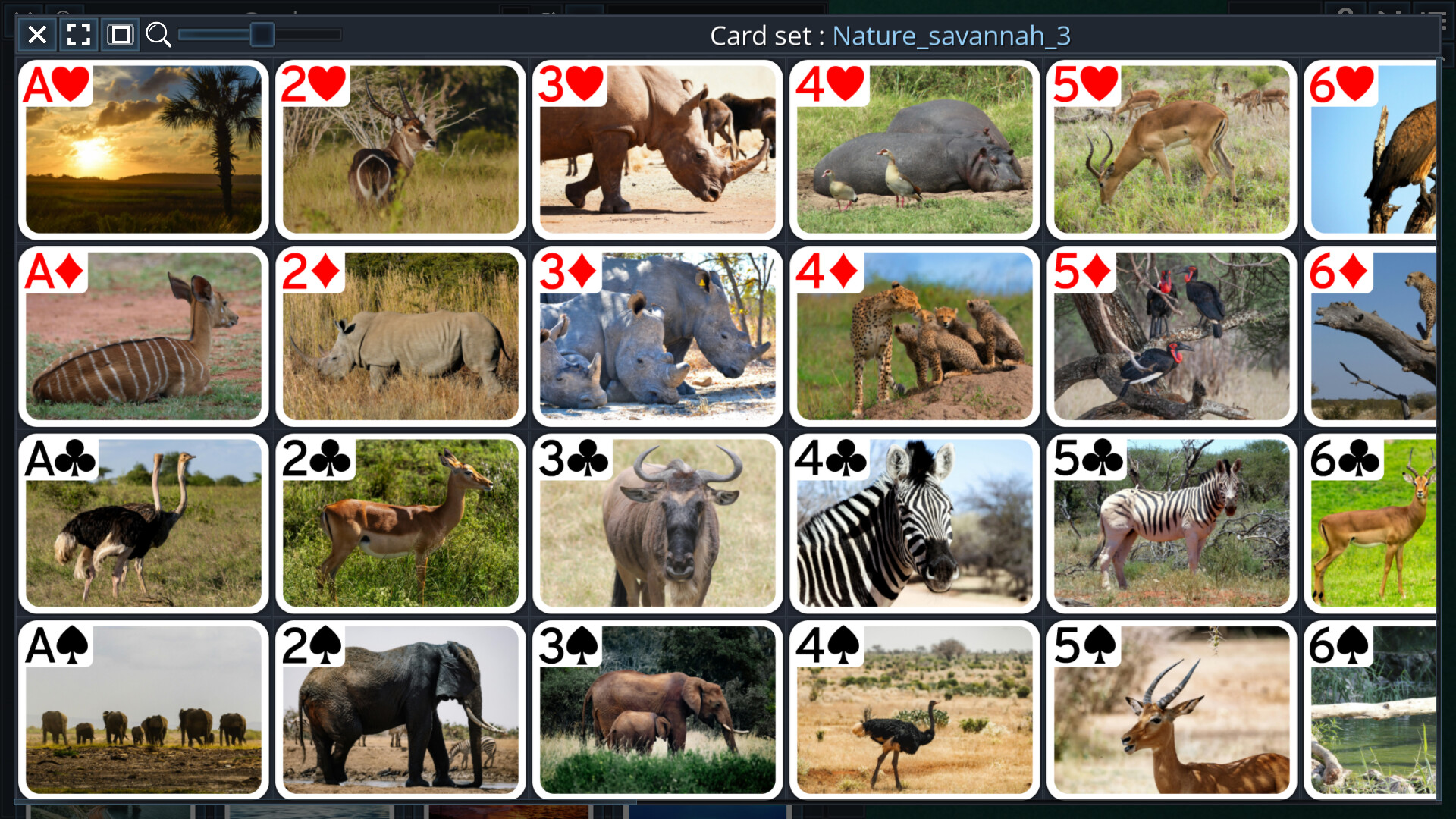 Free Solitaire - Nature screenshot 7