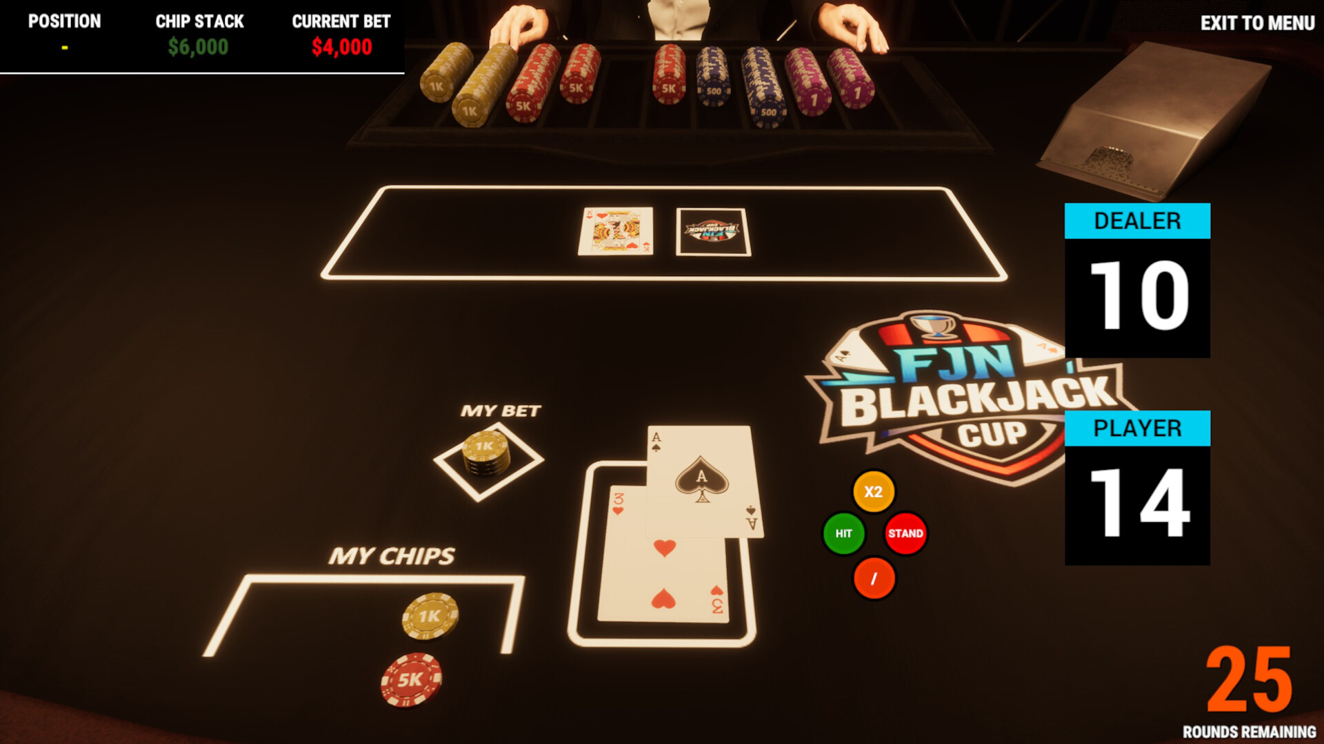 FJN Blackjack Cup screenshot 2