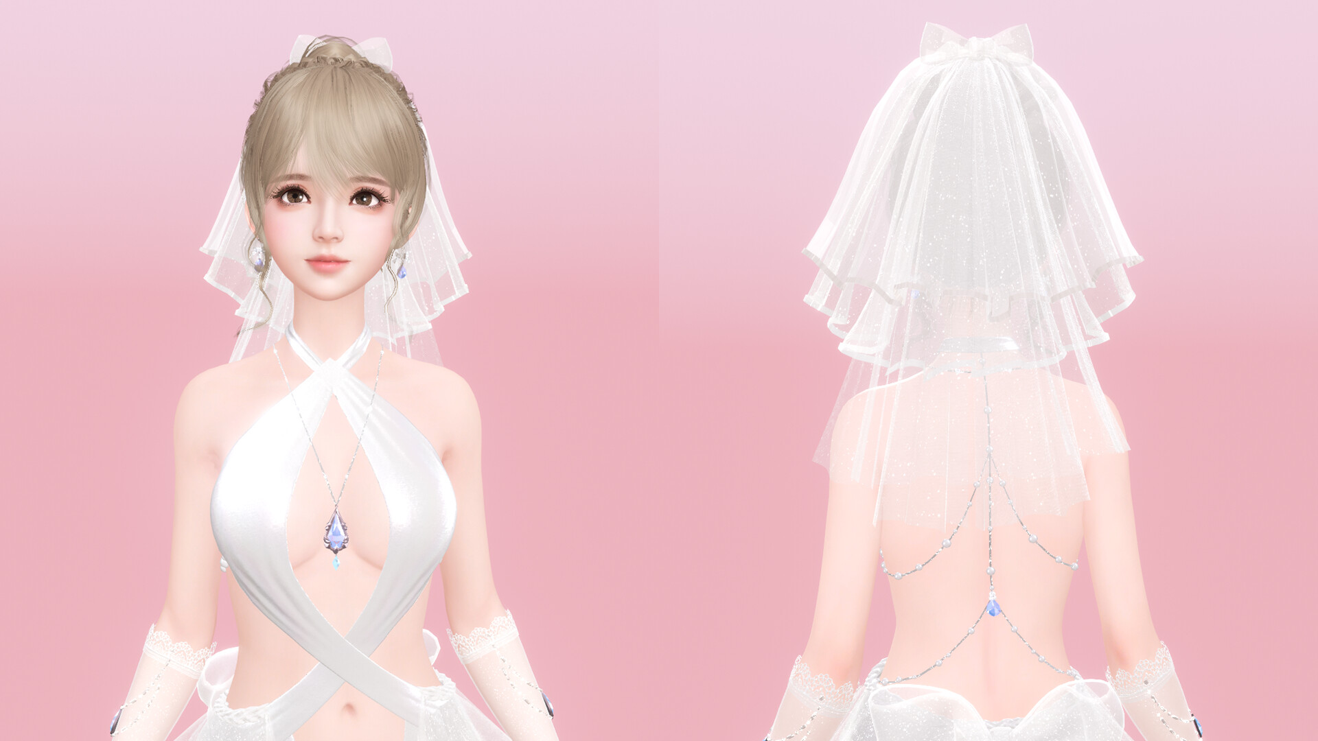 桌面精灵—婚纱服装拓展包：倾世恋歌 screenshot 5