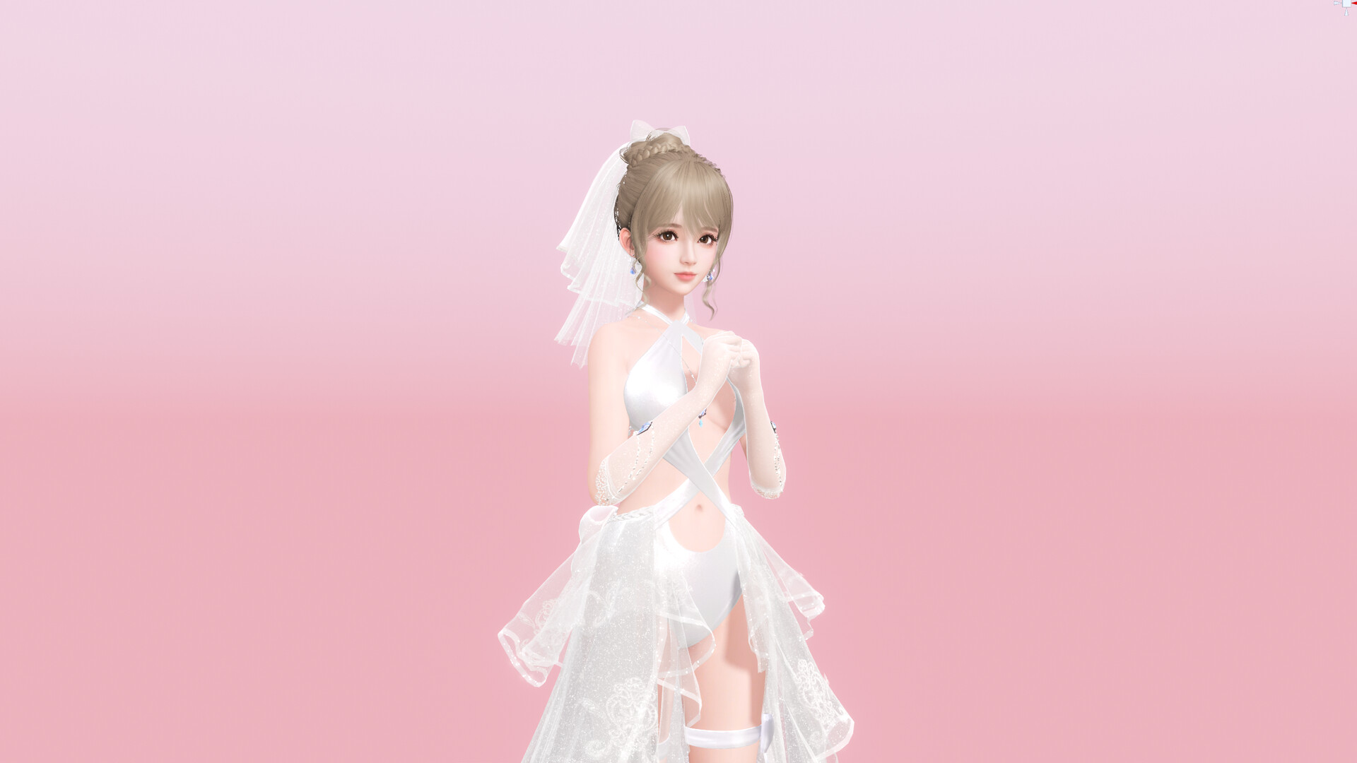 桌面精灵—婚纱服装拓展包：倾世恋歌 screenshot 1