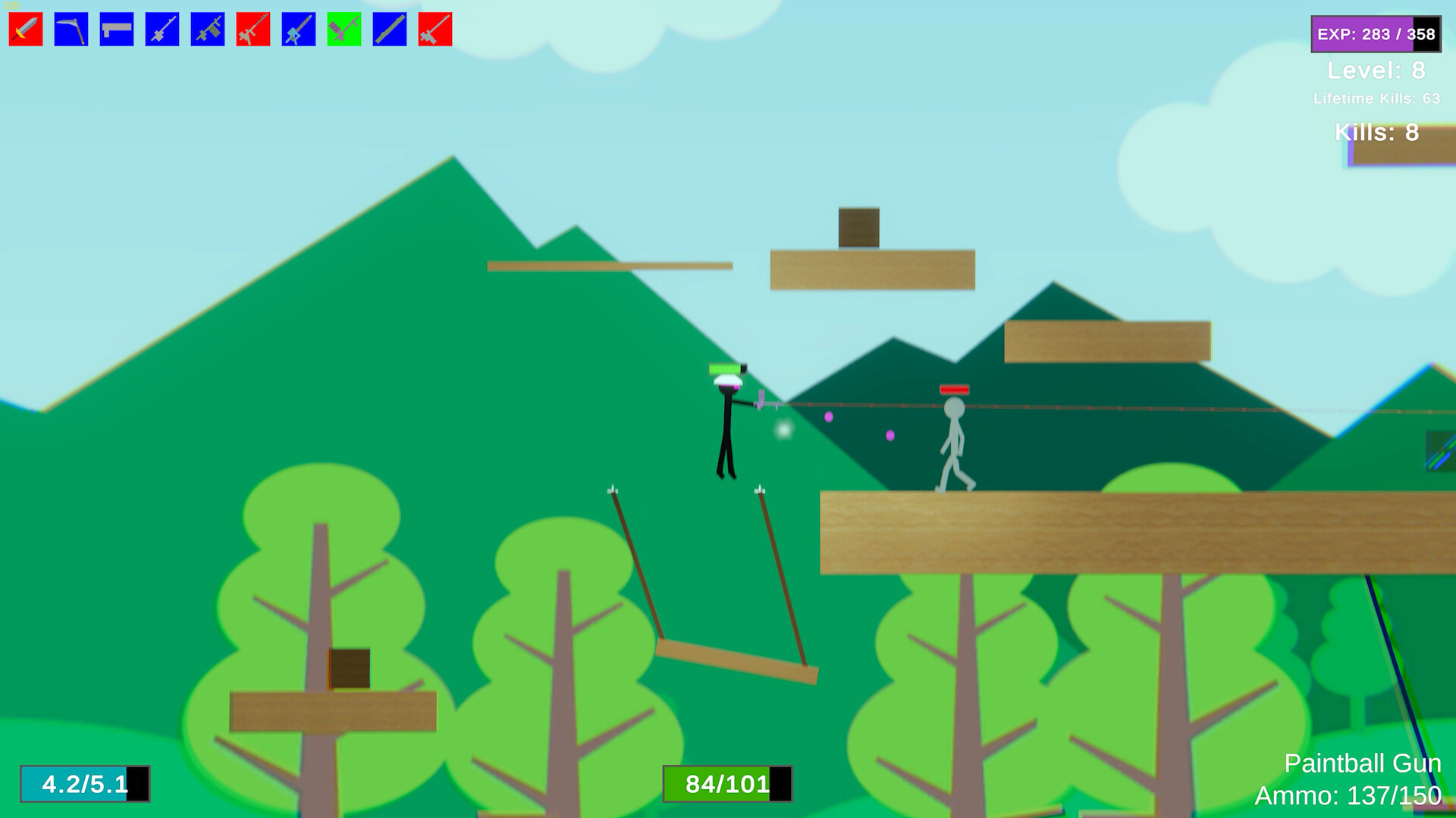 Stick Figure Combat screenshot 1