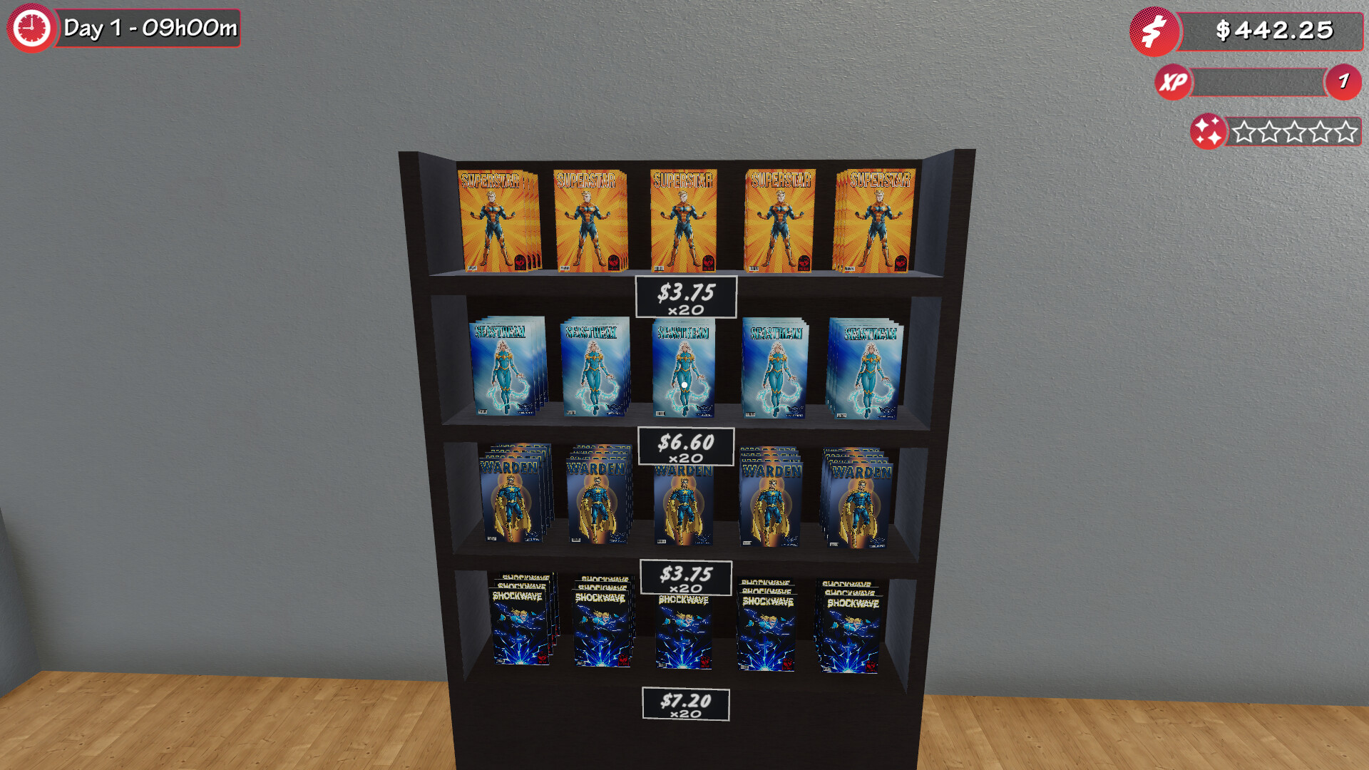 Comic Store Simulator screenshot 3