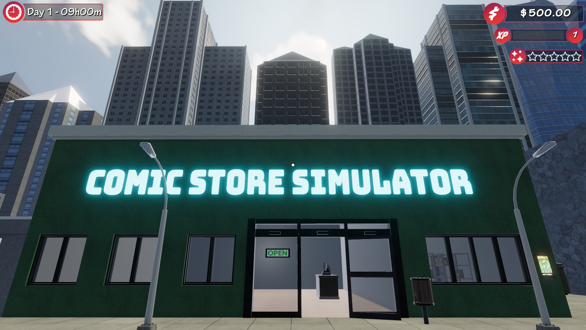 Comic Store Simulator screenshot 2