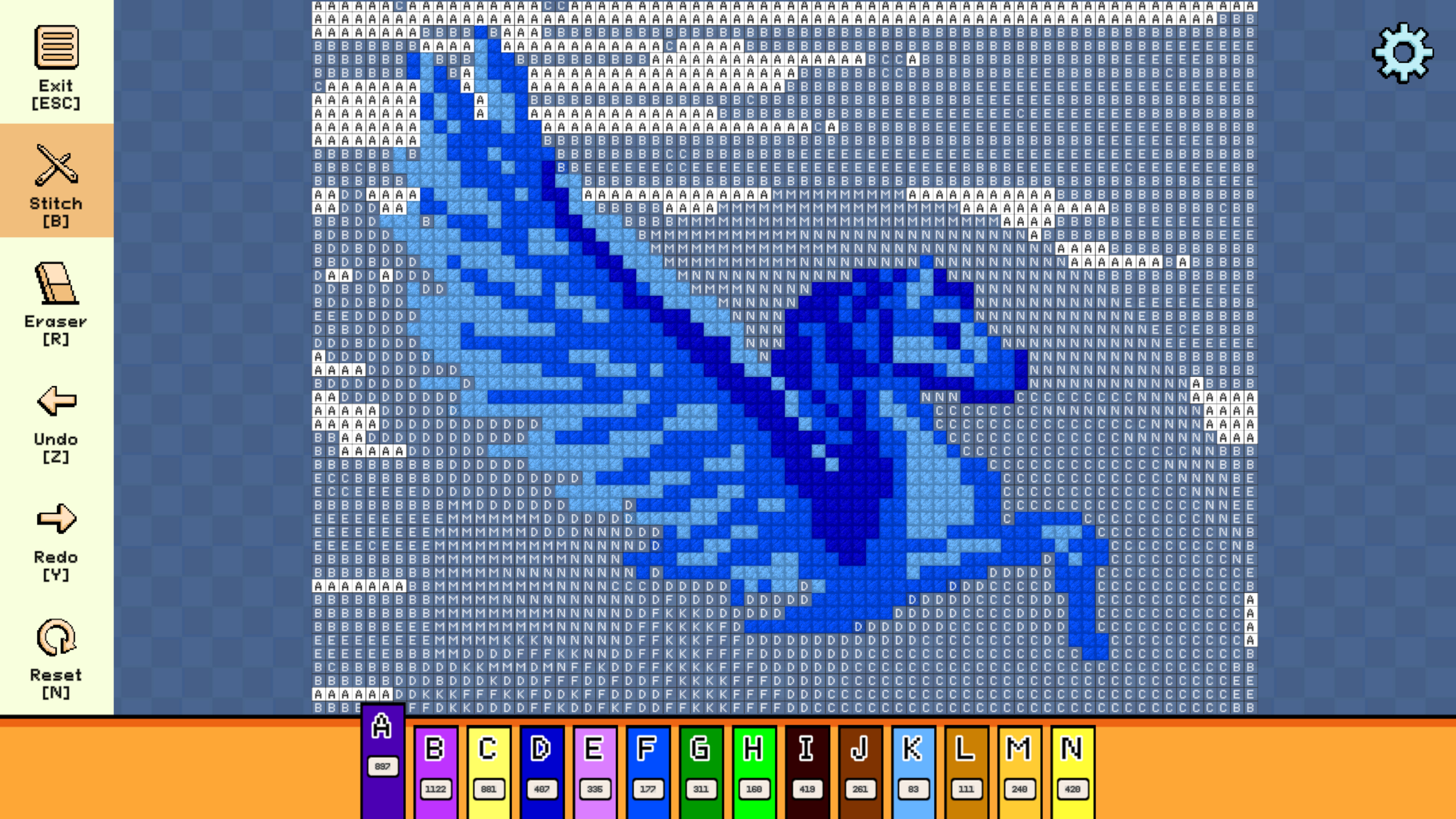 Pixel Cross Stitch - Mythical Monsters Pack screenshot 4