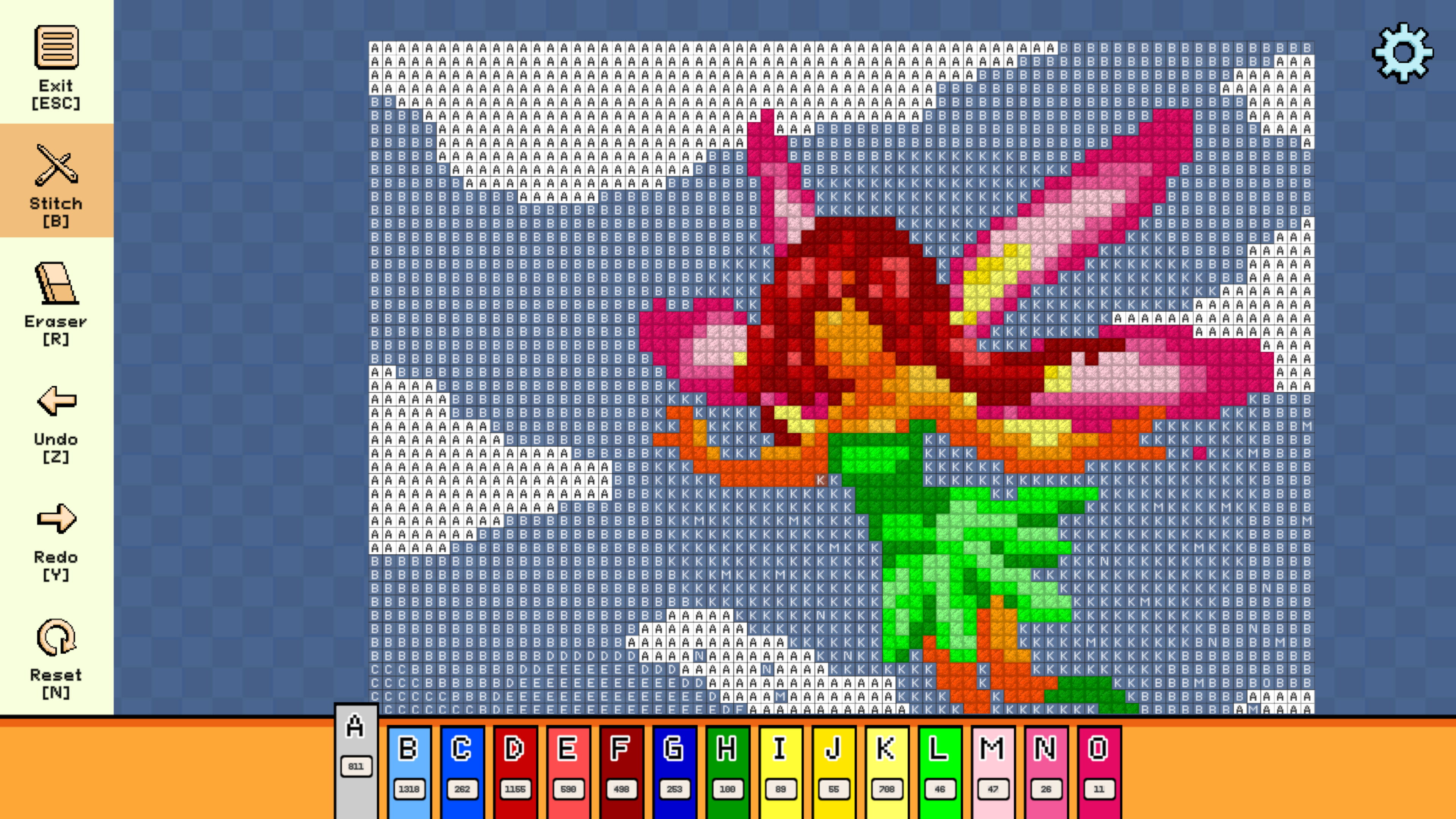 Pixel Cross Stitch - Mythical Monsters Pack 2 screenshot 4