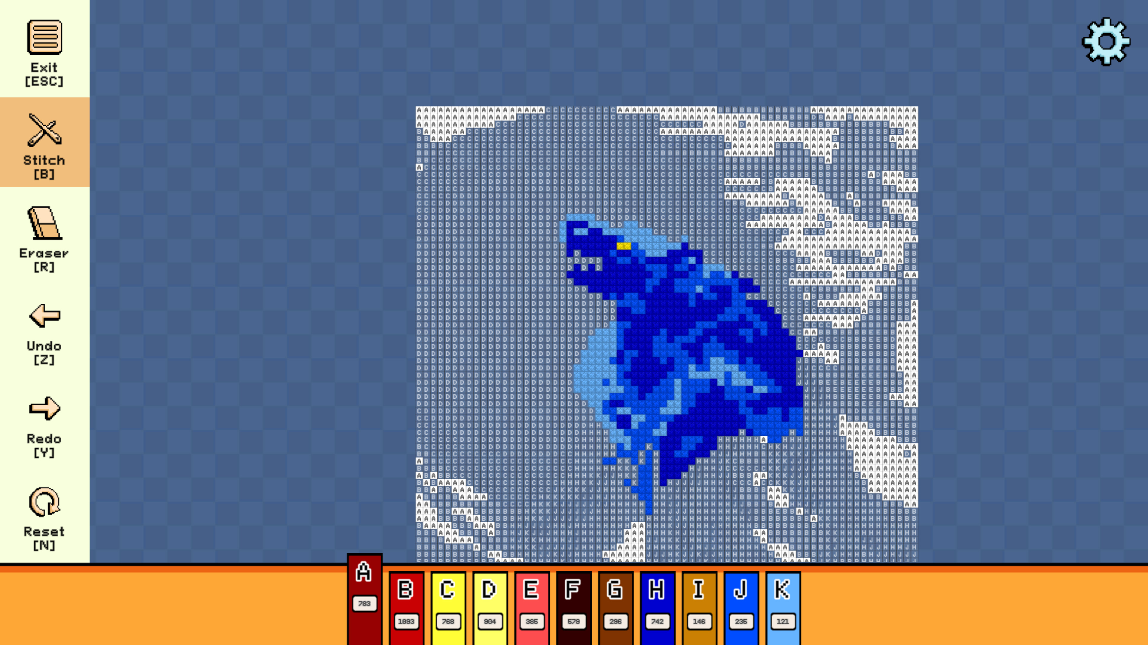 Pixel Cross Stitch - Mythical Monsters Pack 3 screenshot 3