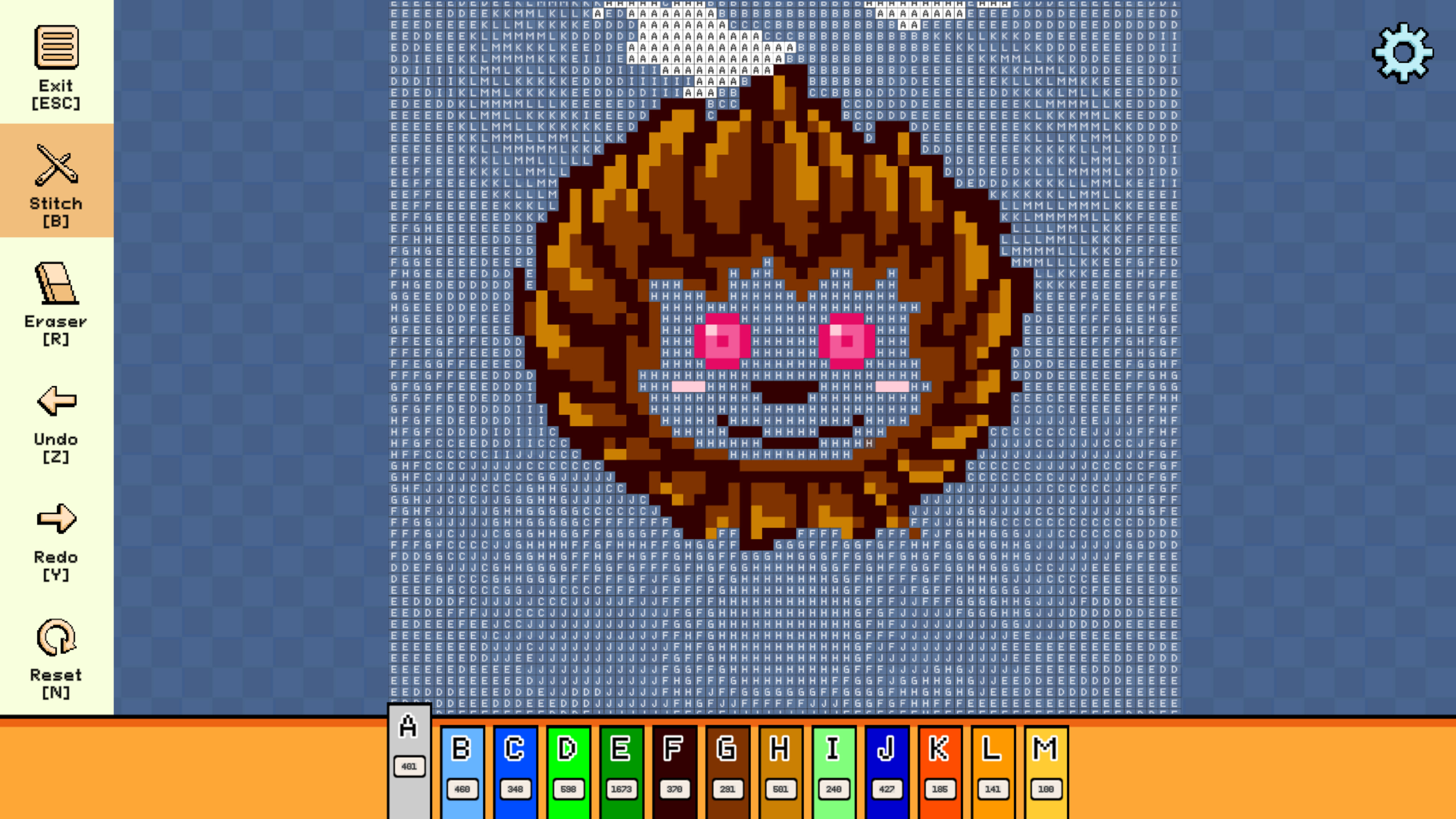 Pixel Cross Stitch - Mythical Monsters Pack 3 screenshot 2