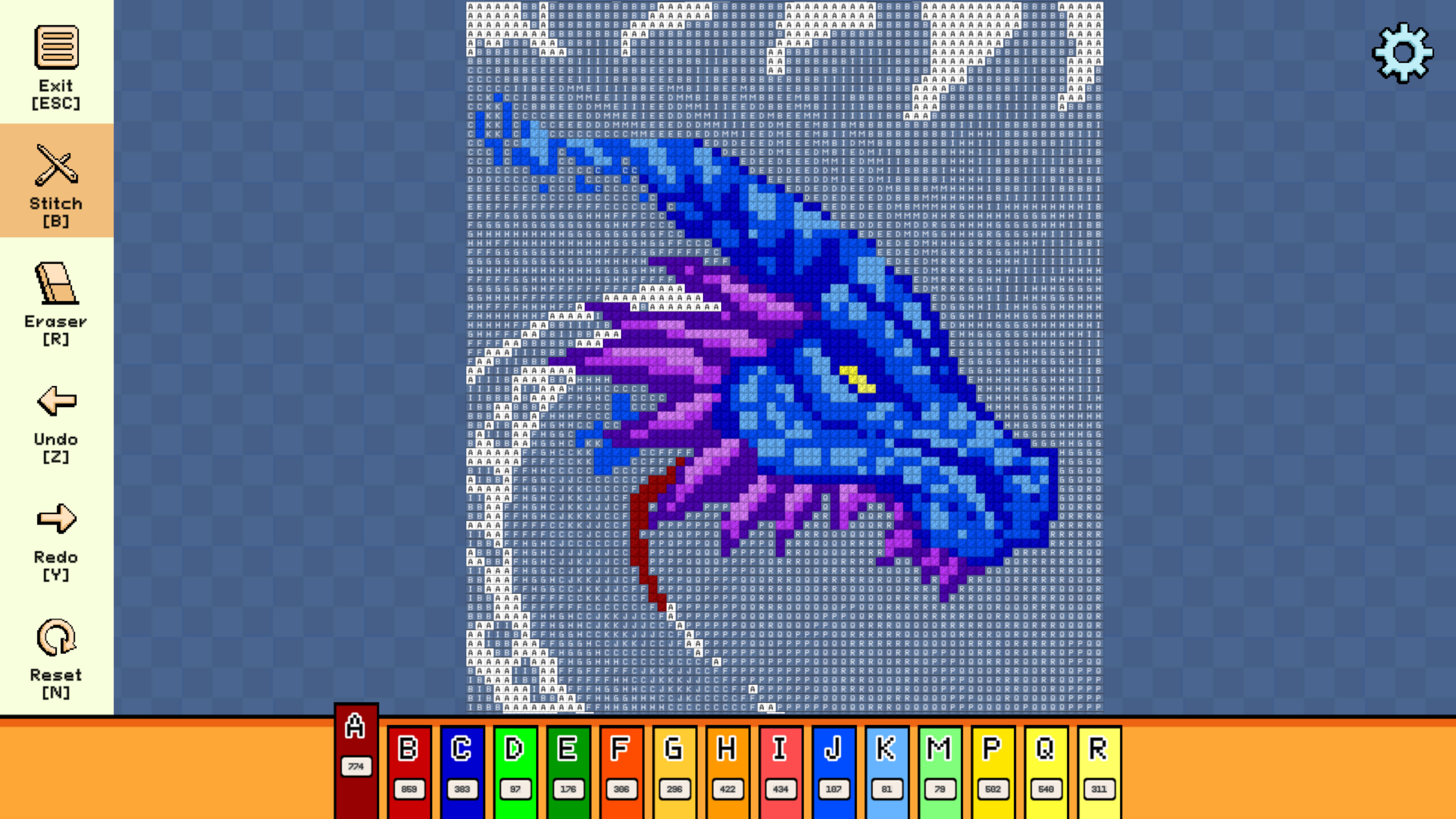 Pixel Cross Stitch - Mythical Monsters Pack 3 screenshot 4