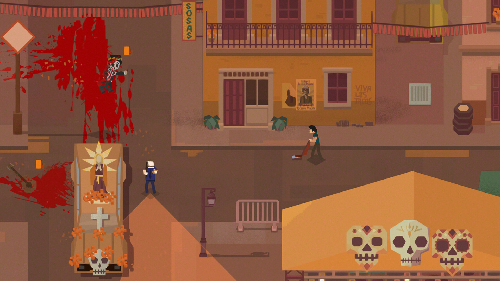 Serial Cleaner: Blood & Confetti screenshot 4