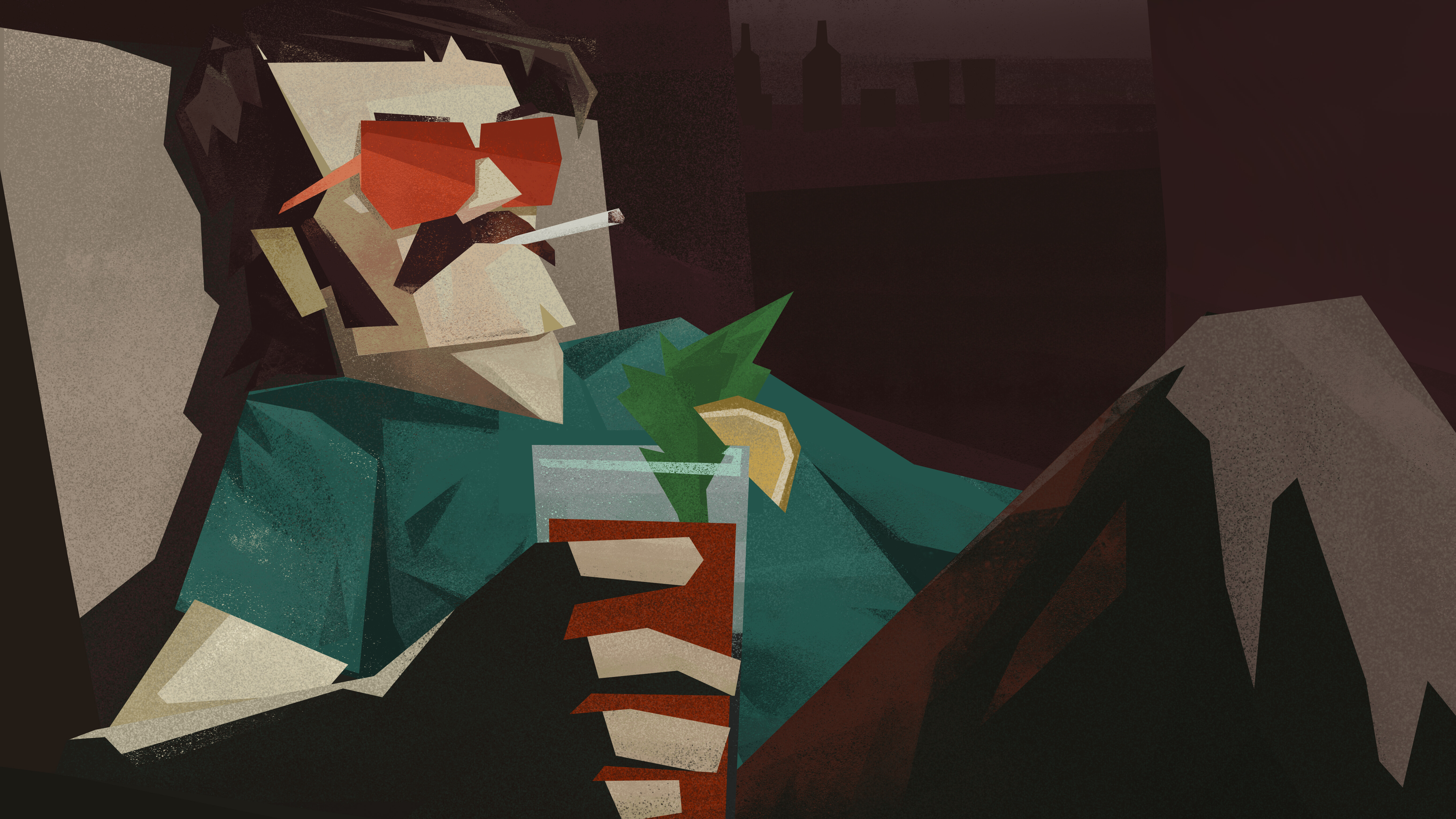 Serial Cleaner: Blood & Confetti screenshot 1