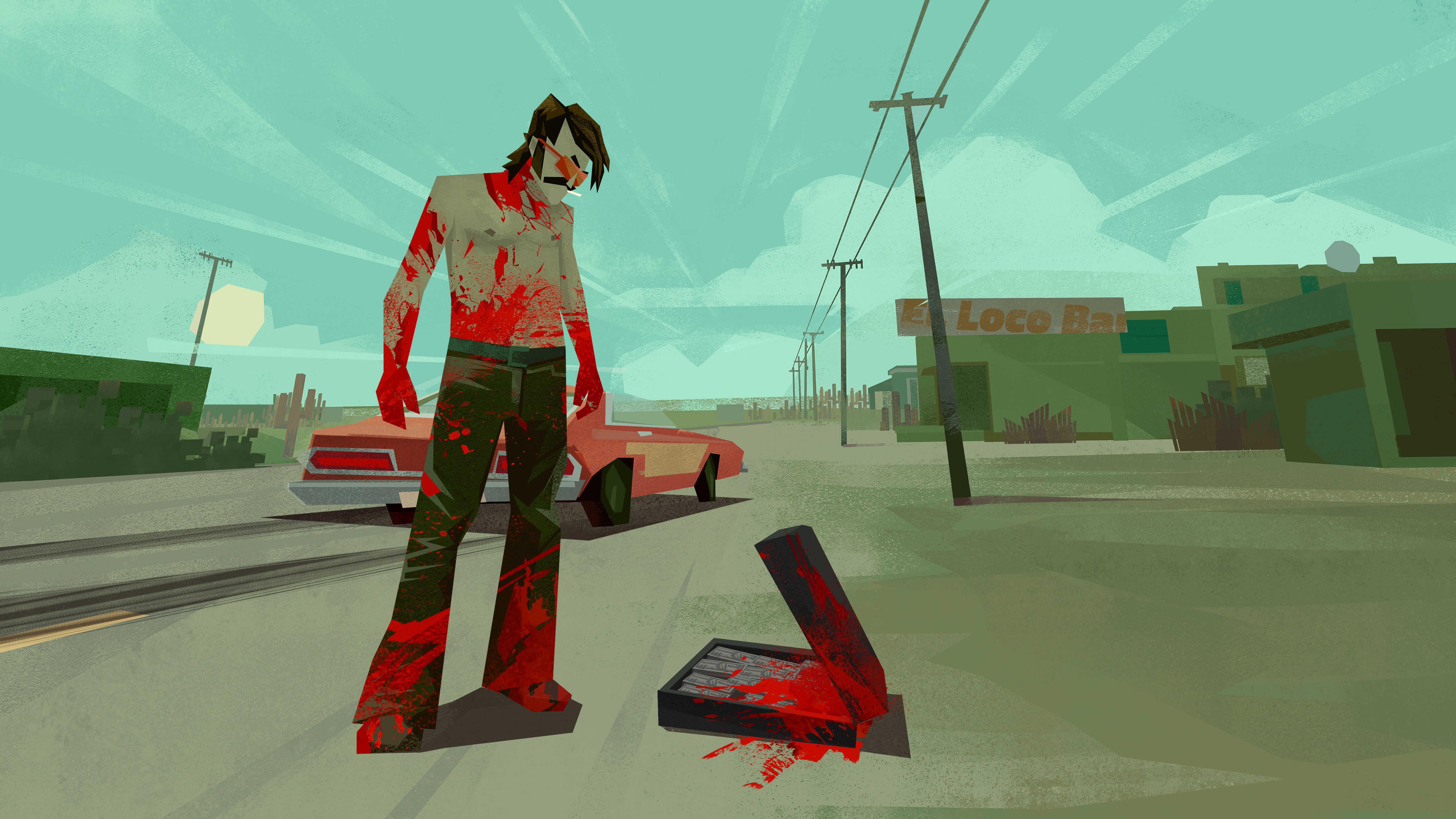 Serial Cleaner: Blood & Confetti screenshot 2