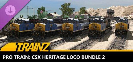 Trainz 2022 DLC - Pro Train: CSX Heritage Loco Bundle 2