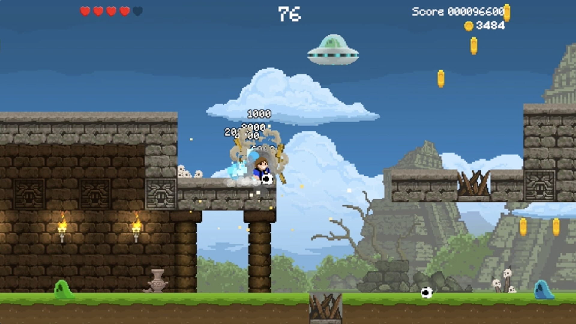 Soccerboy vs Aliens screenshot 3