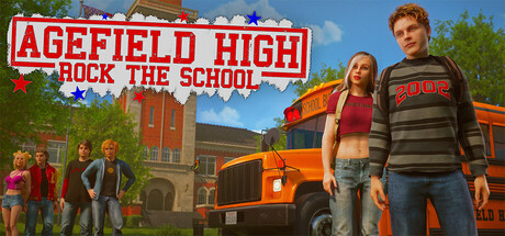 Agefield High: Rock the School — Steam header