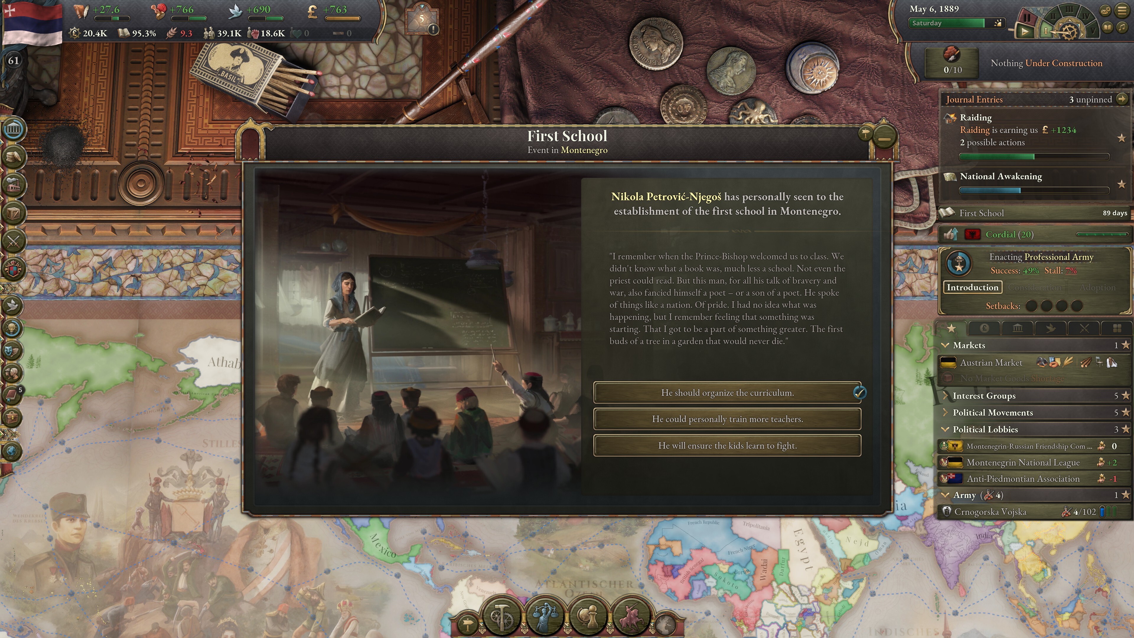 Victoria 3: National Awakening - Immersion Pack screenshot 10