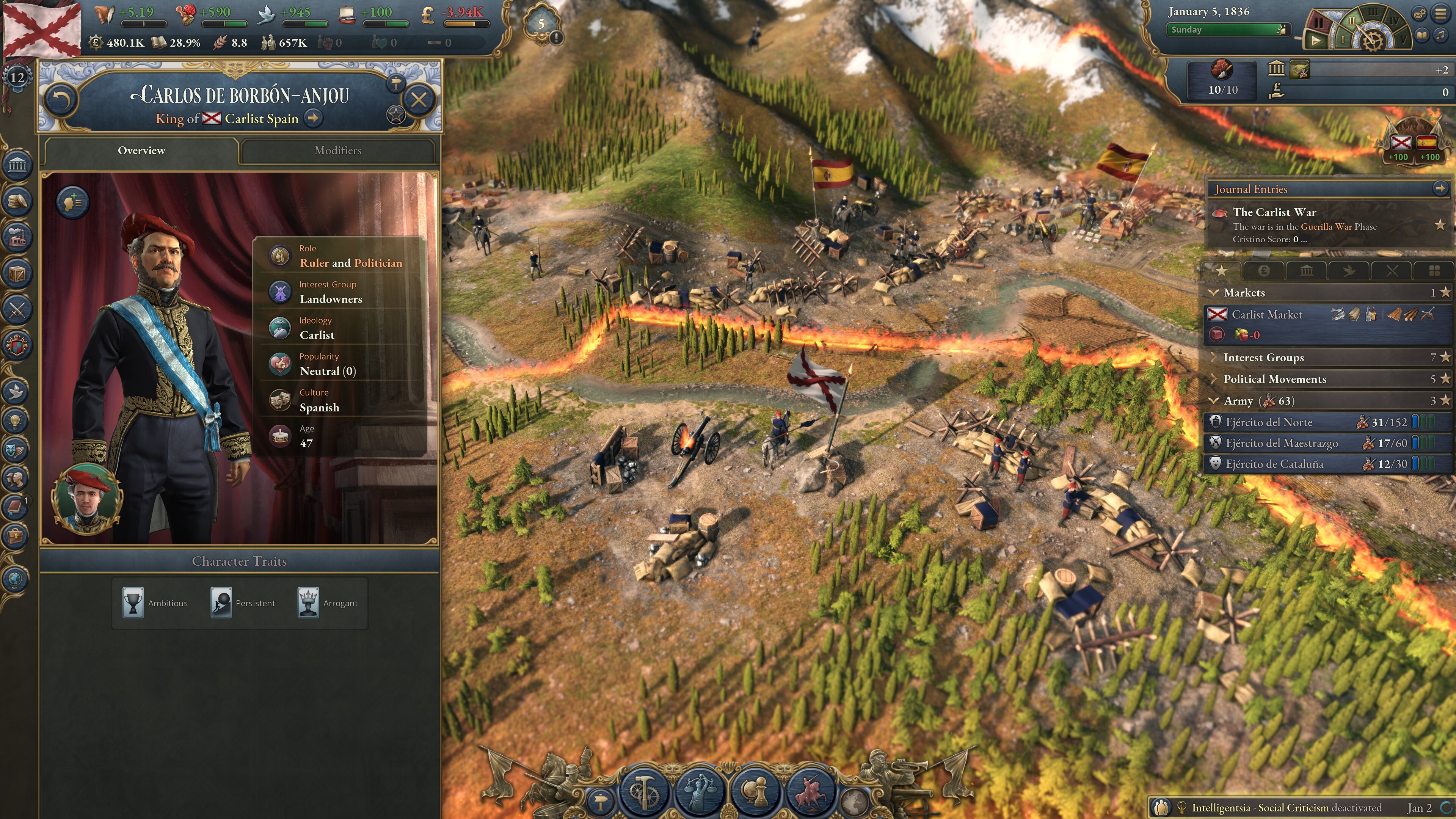 Victoria 3: Iberian Twilight - Immersion Pack screenshot 3