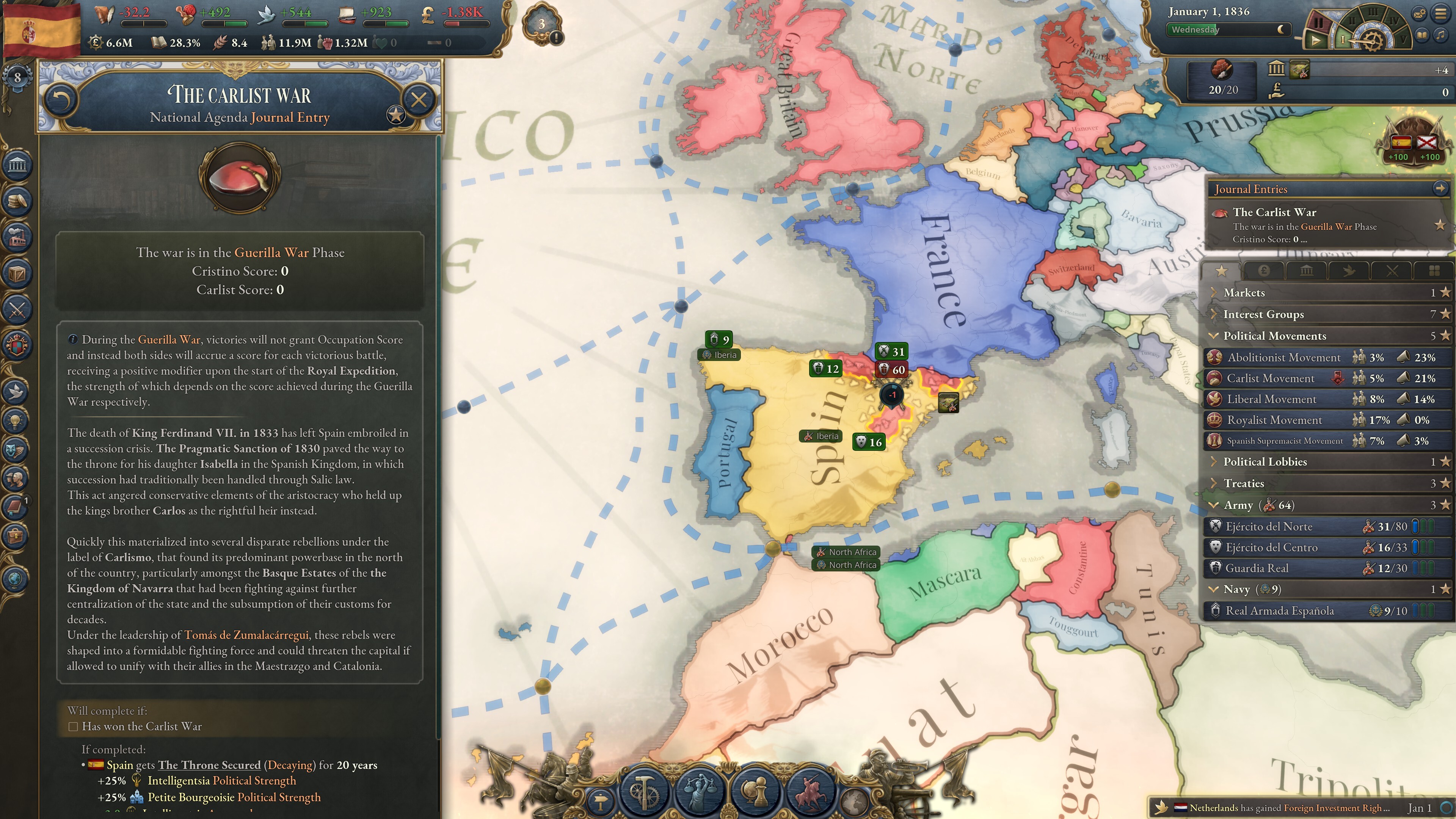 Victoria 3: Iberian Twilight - Immersion Pack screenshot 1