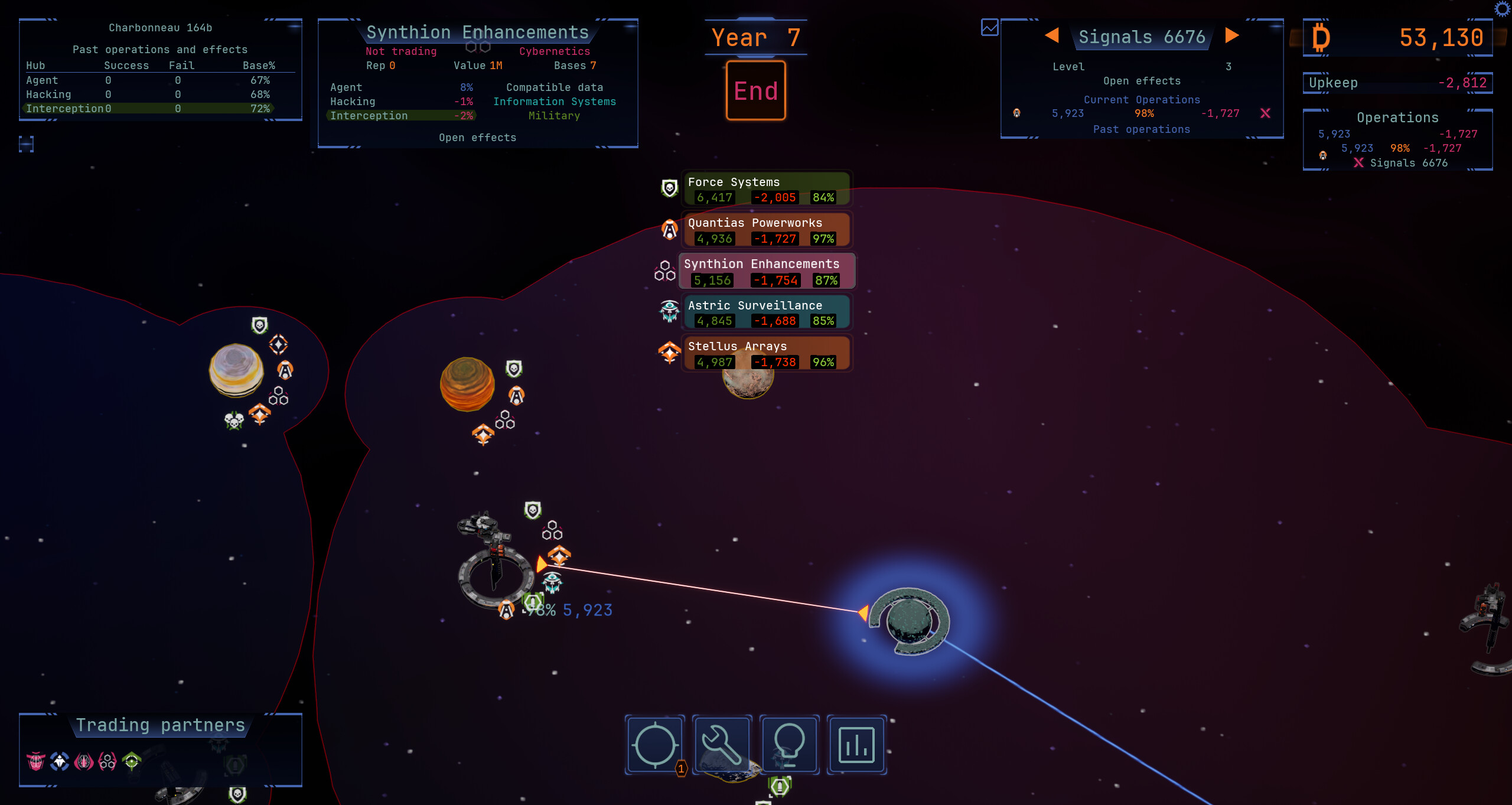 Interstellar Espionage Inc. screenshot 1