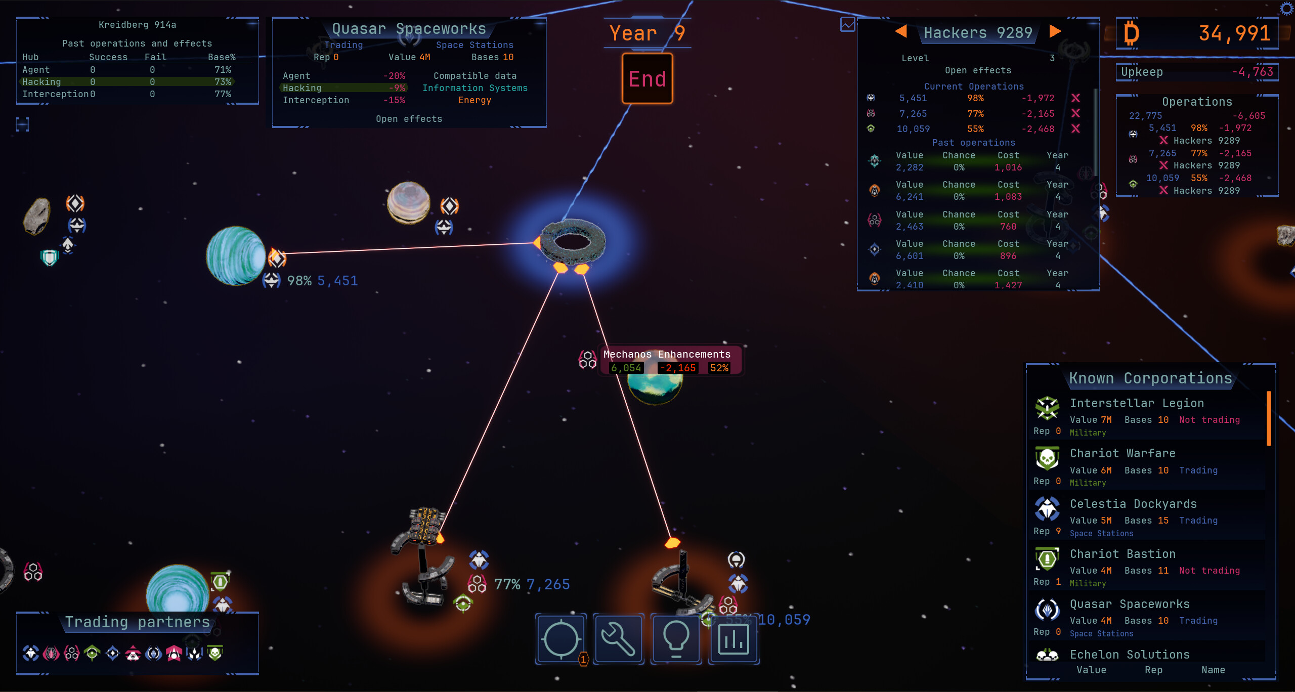 Interstellar Espionage Inc. screenshot 3
