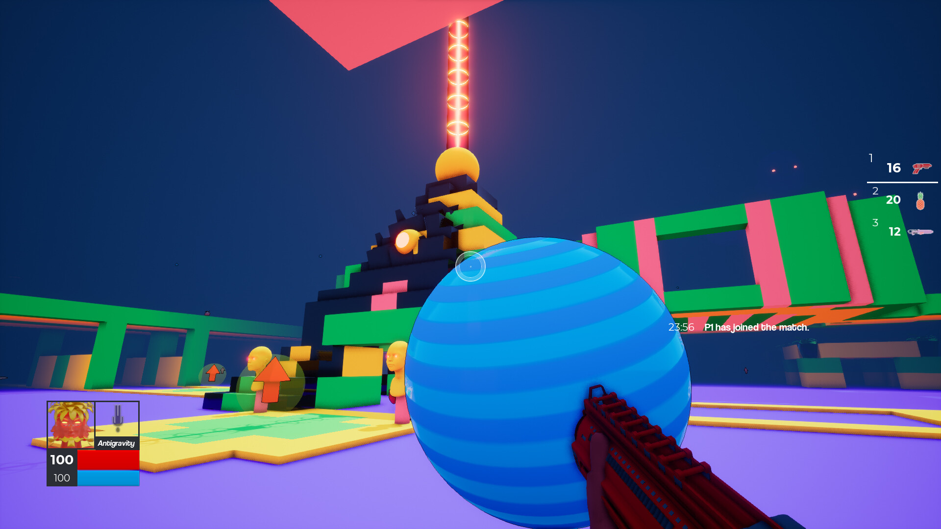 Spaceflux - Striped Baller screenshot 1