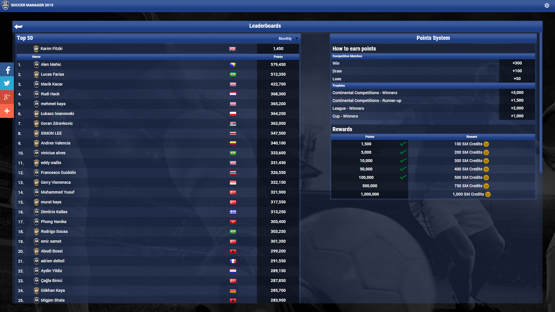 Soccer Manager 2015 screenshot 9