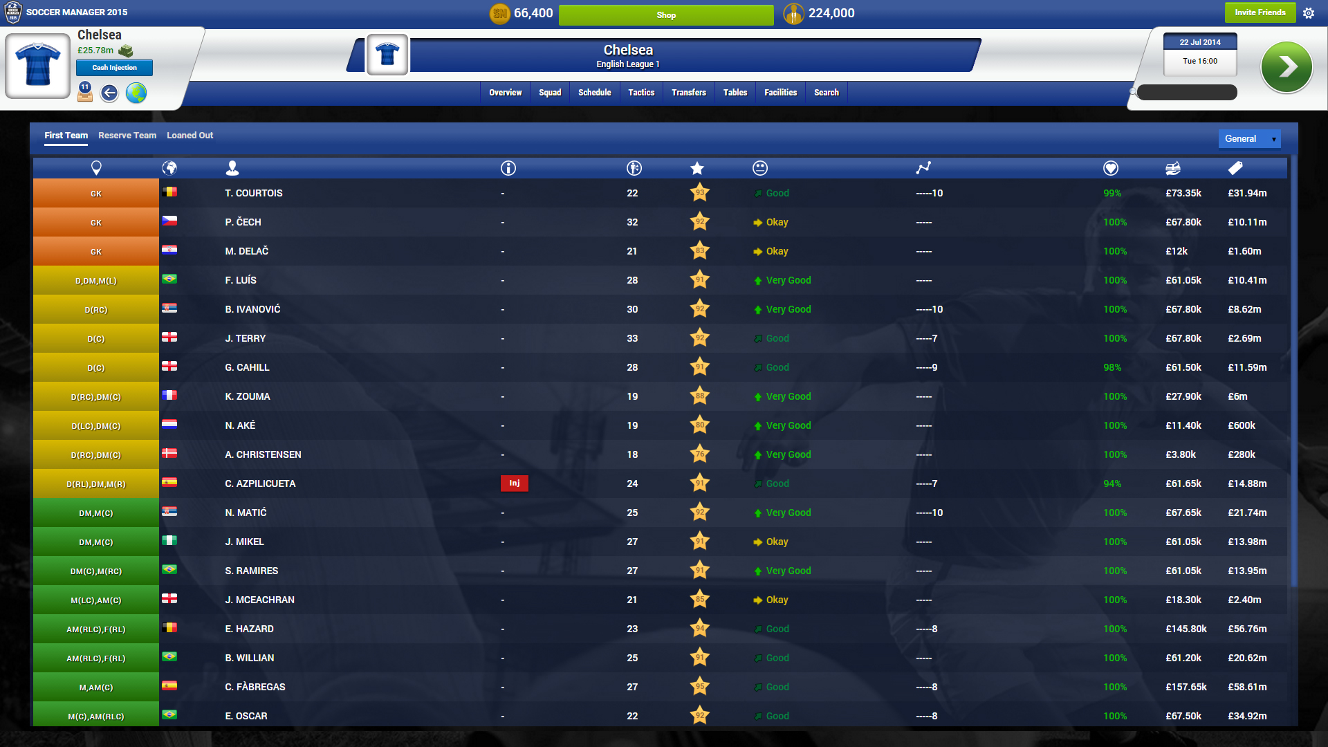 Soccer Manager 2015 screenshot 4