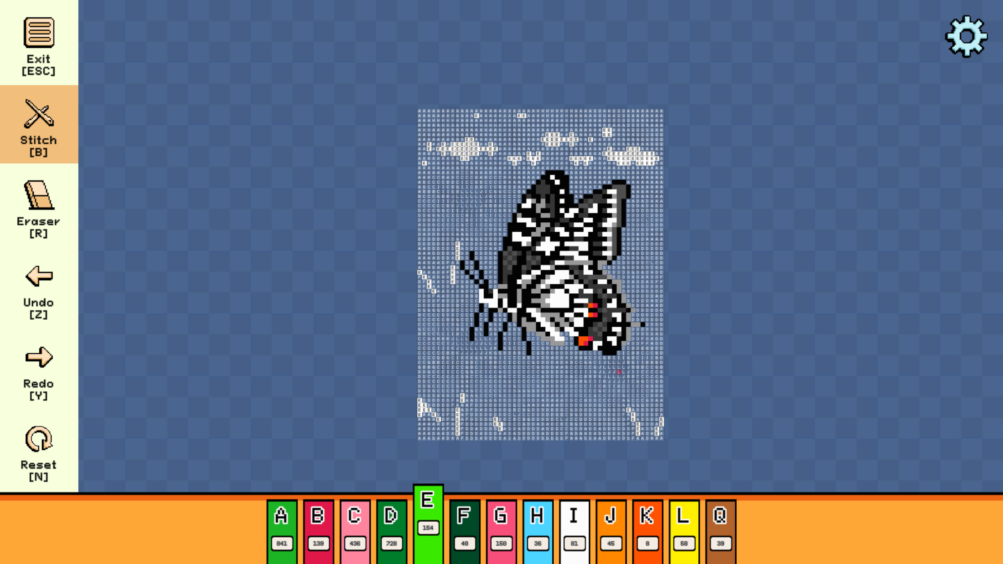 Pixel Cross Stitch - Flowers and Butterflies Pack 3 screenshot 3
