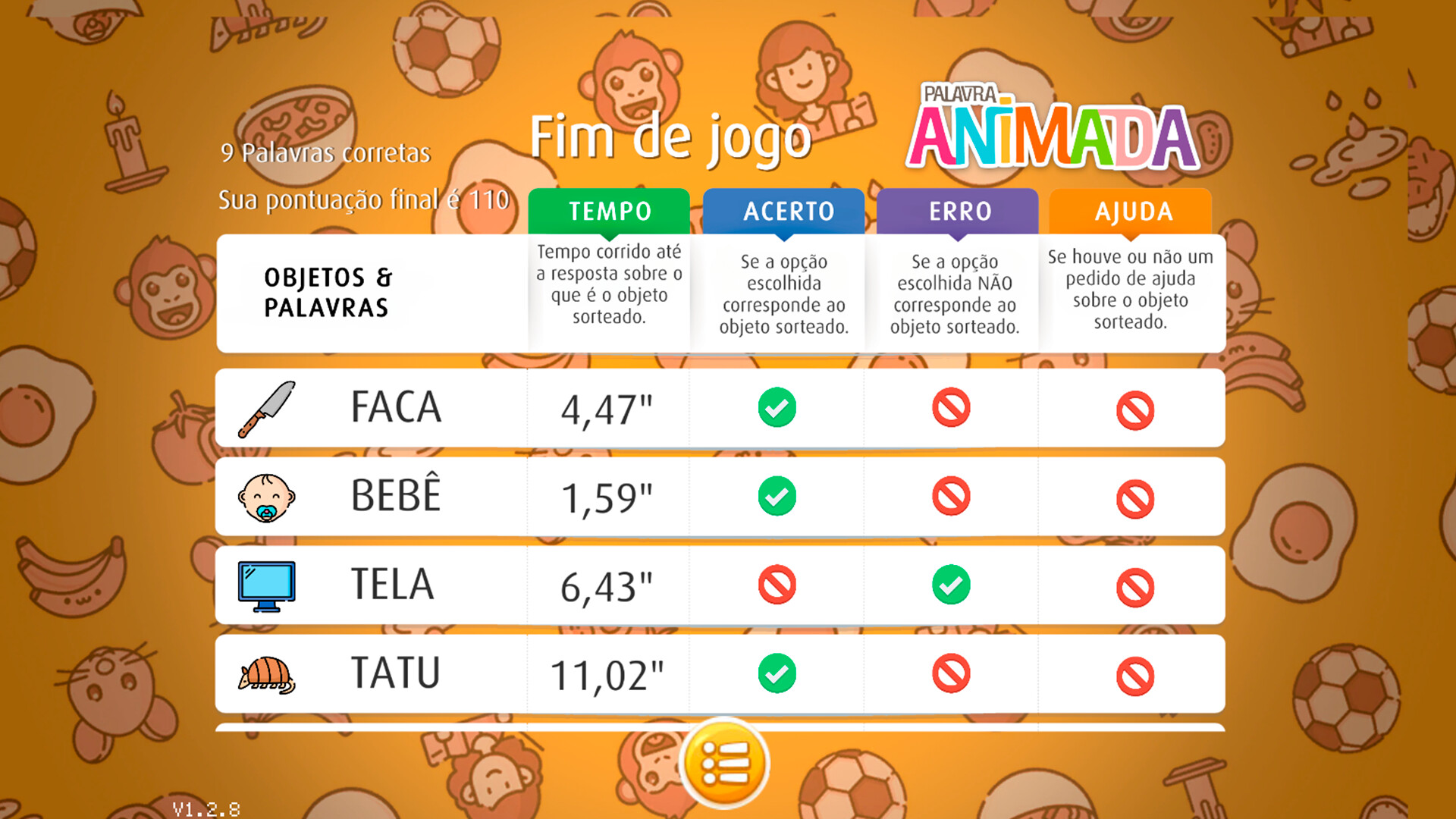 Palavra Animada screenshot 6