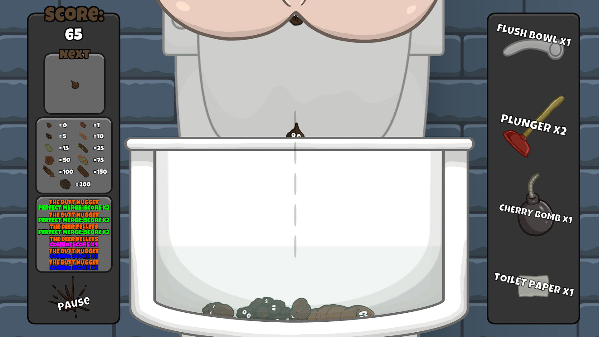 Turd Merge - Unleashed screenshot 1