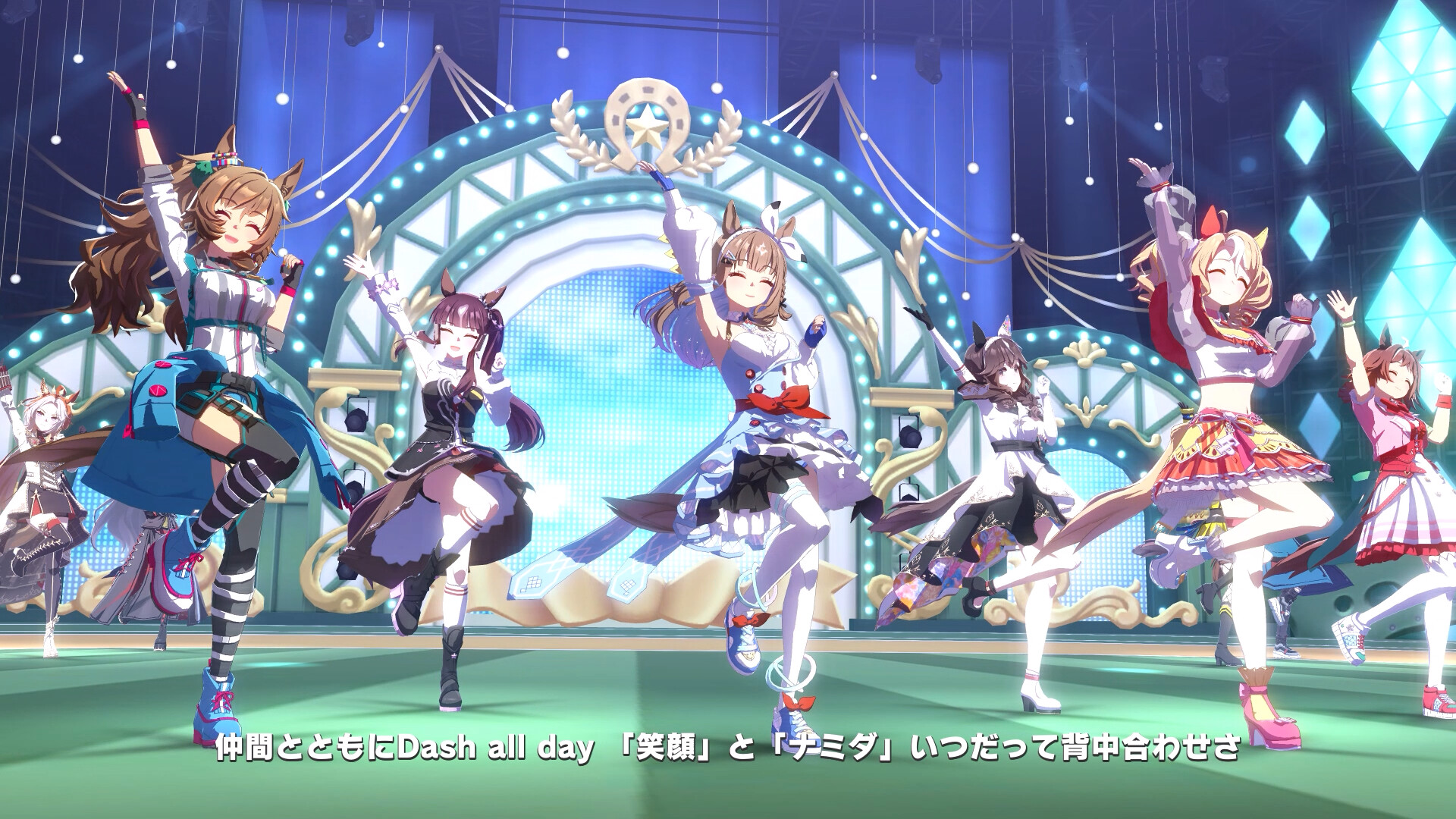ウマ娘 プリティーダービー 育成画面のスクリーンショット