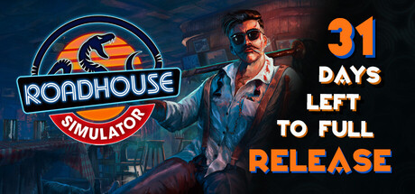 Roadhouse Simulator — Steam header