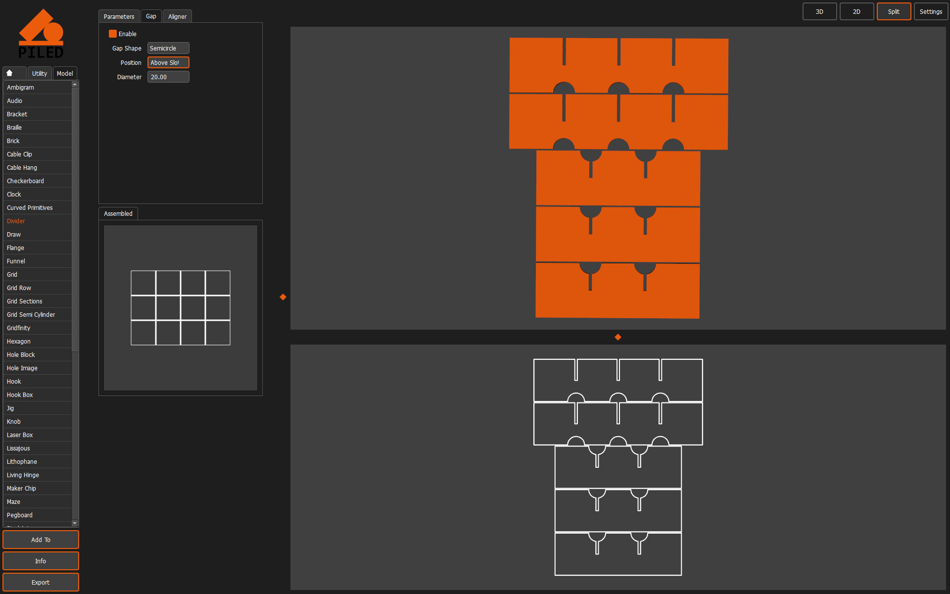 PILED 3D CAD MULTI TOOL screenshot 36