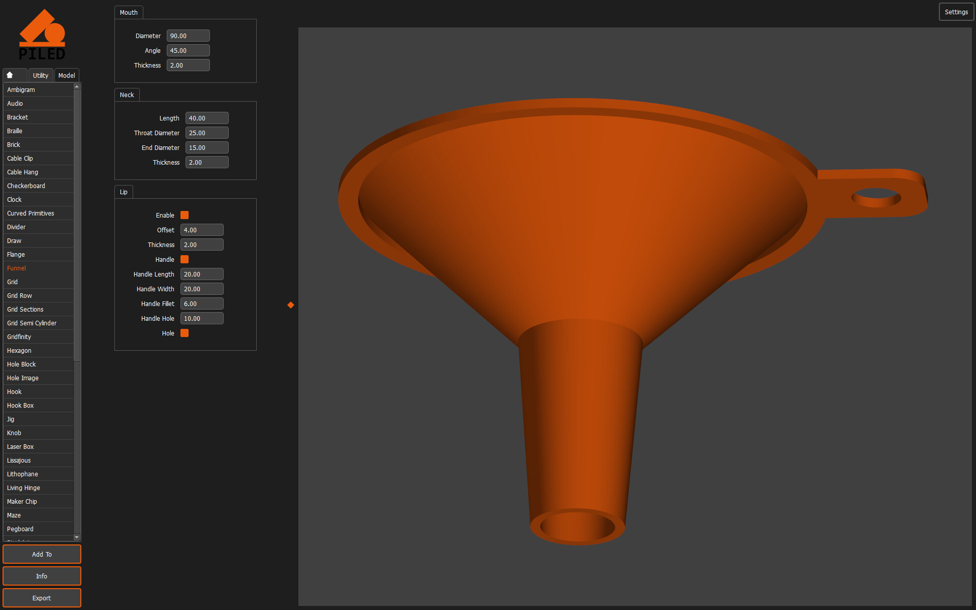 PILED 3D CAD MULTI TOOL screenshot 38